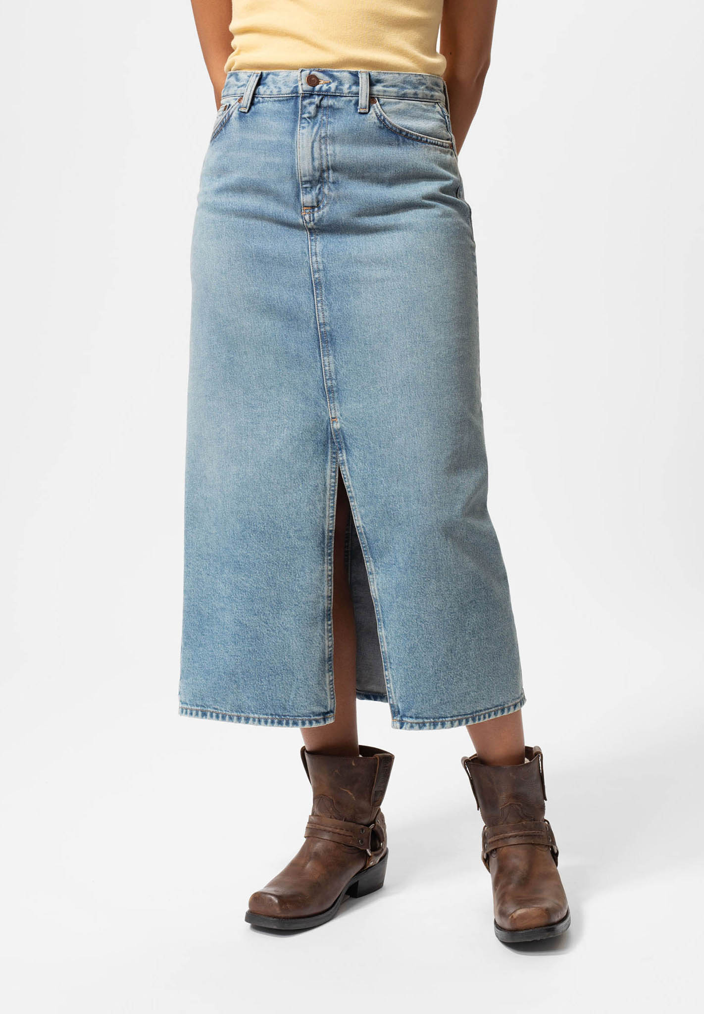 NUDIE JEANS Skirt Anna Denim