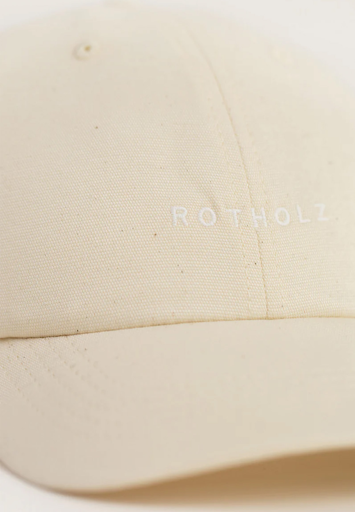 ROTHOLZ Classic Cap Natural White   natural white One Size