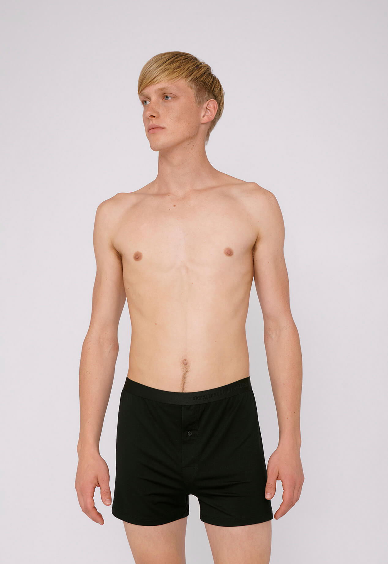 ORGANIC BASICS TENCEL™ Lite Boxer Shorts 2-pack black S