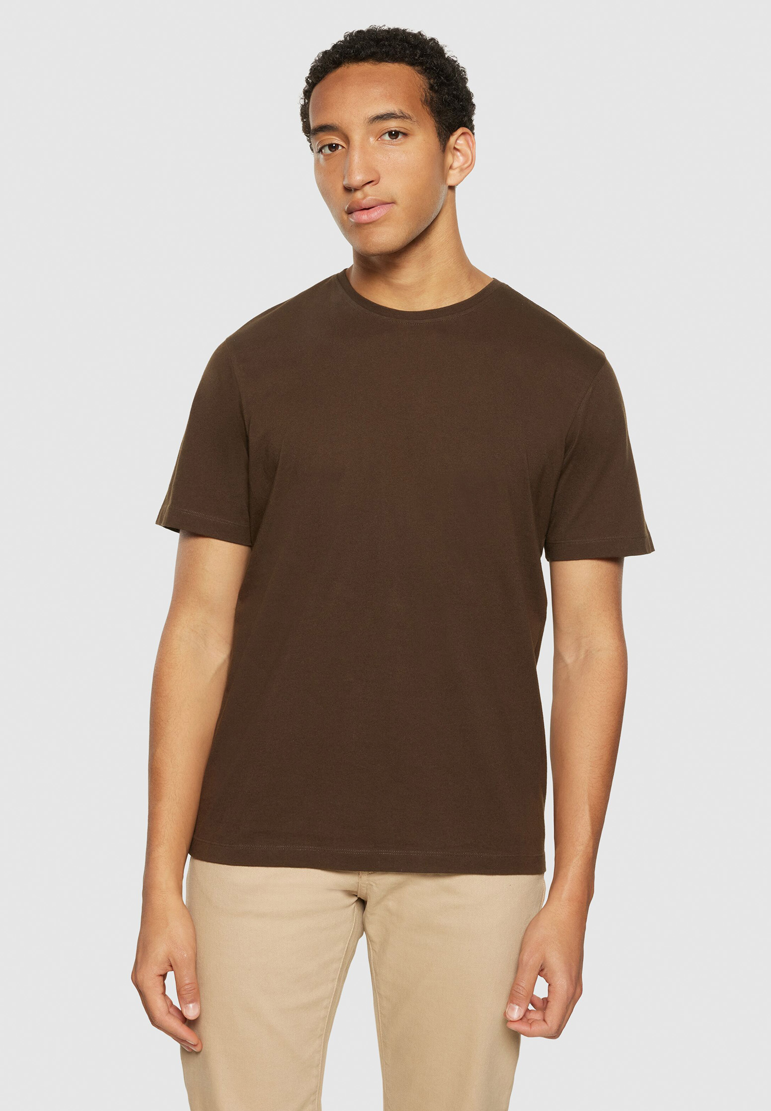KNOWLEDGE COTTON APPAREL Basic T-Shirt Agnar KNOWLEDGE COTTON APPAREL Basic T-Shirt Agnar