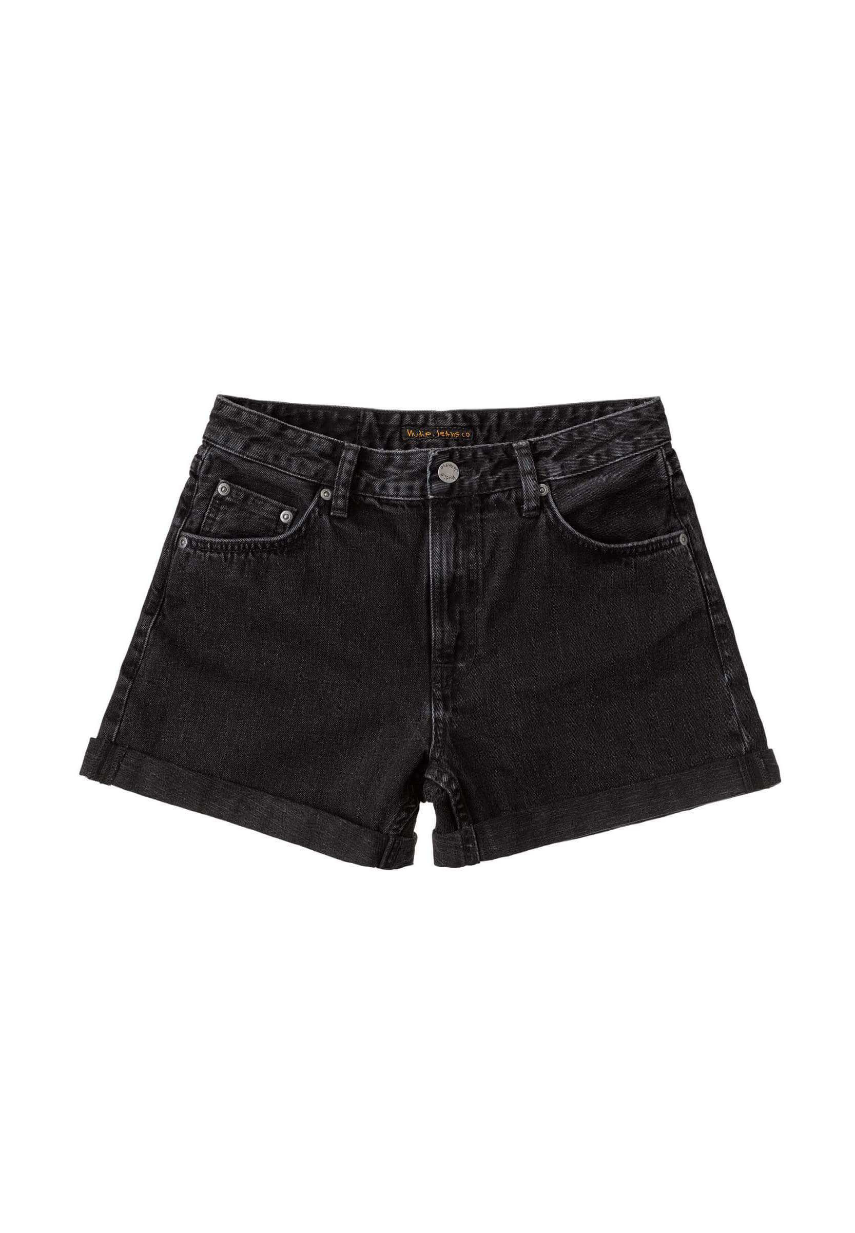 NUDIE JEANS Shorts black trace 26