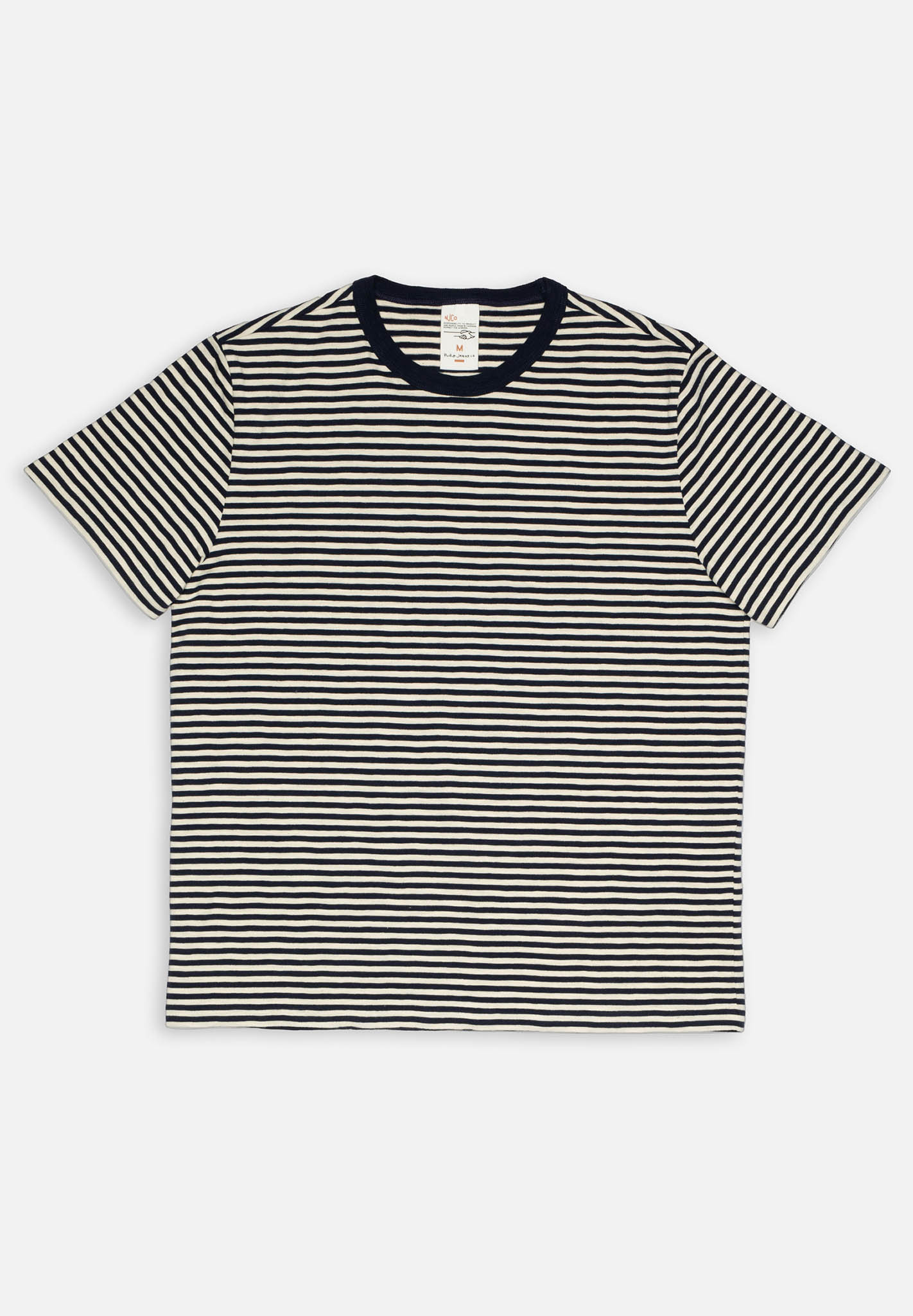 NUDIE JEANS T-Shirt Roy Slub Stripe NUDIE JEANS T-Shirt Roy Slub Stripe