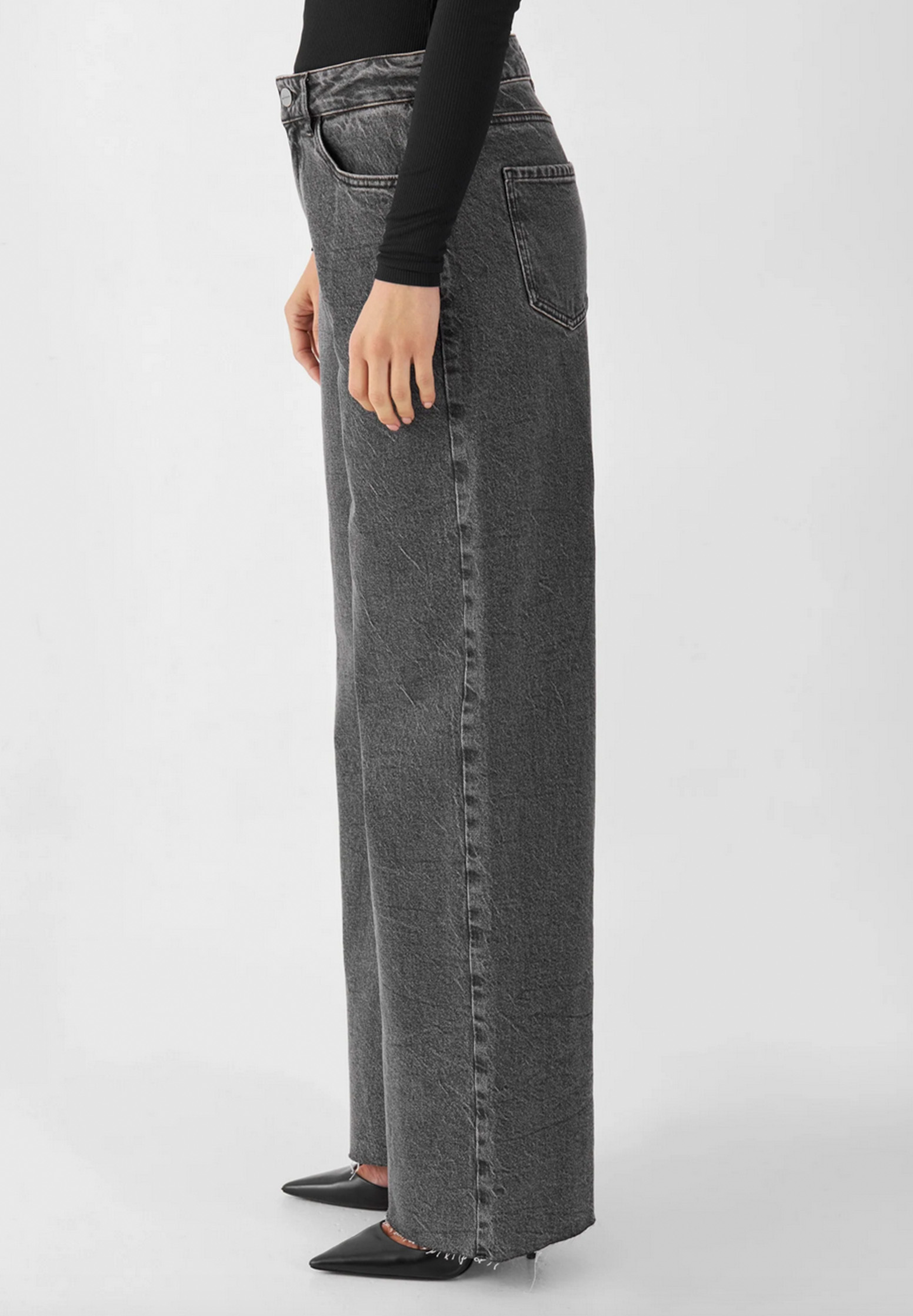 DAWN DENIM Jeans Sunny Wide Leg Minimal Stretch DAWN DENIM Jeans Sunny Wide Leg Minimal Stretch
