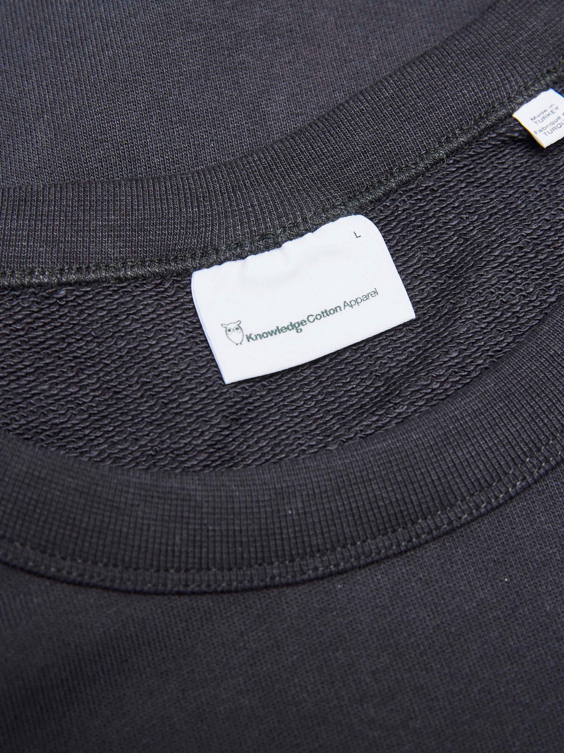 KNOWLEDGECOTTON APPAREL Sweater Elm Basic Badge black XL