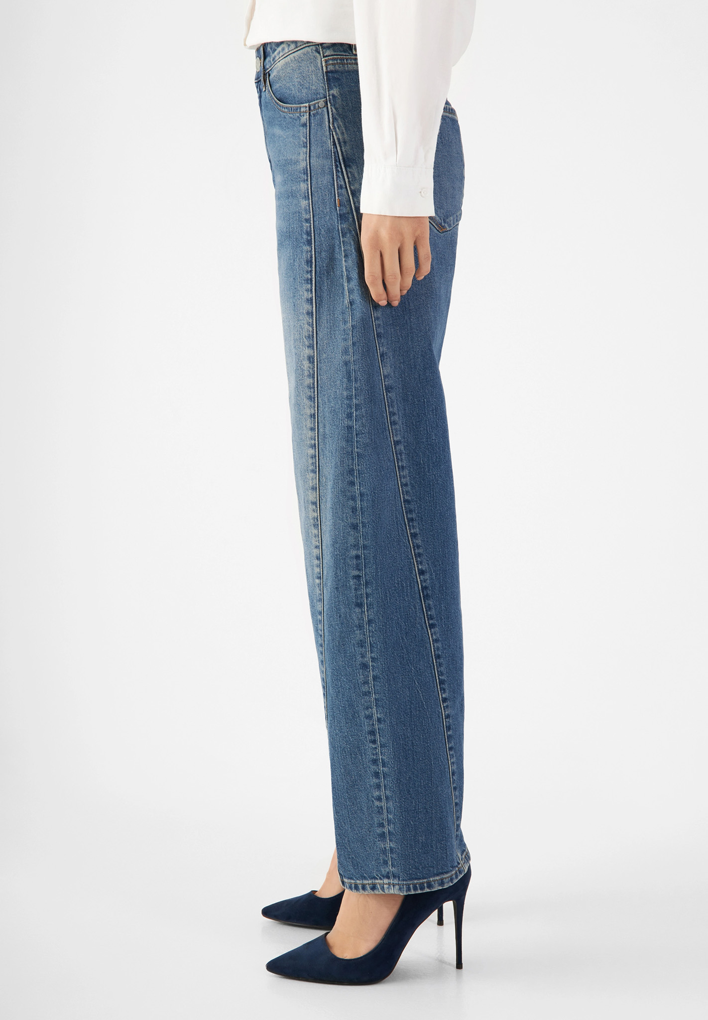 Bekleidung, Hosen, Jeans, Schuh, Hoher Absatz