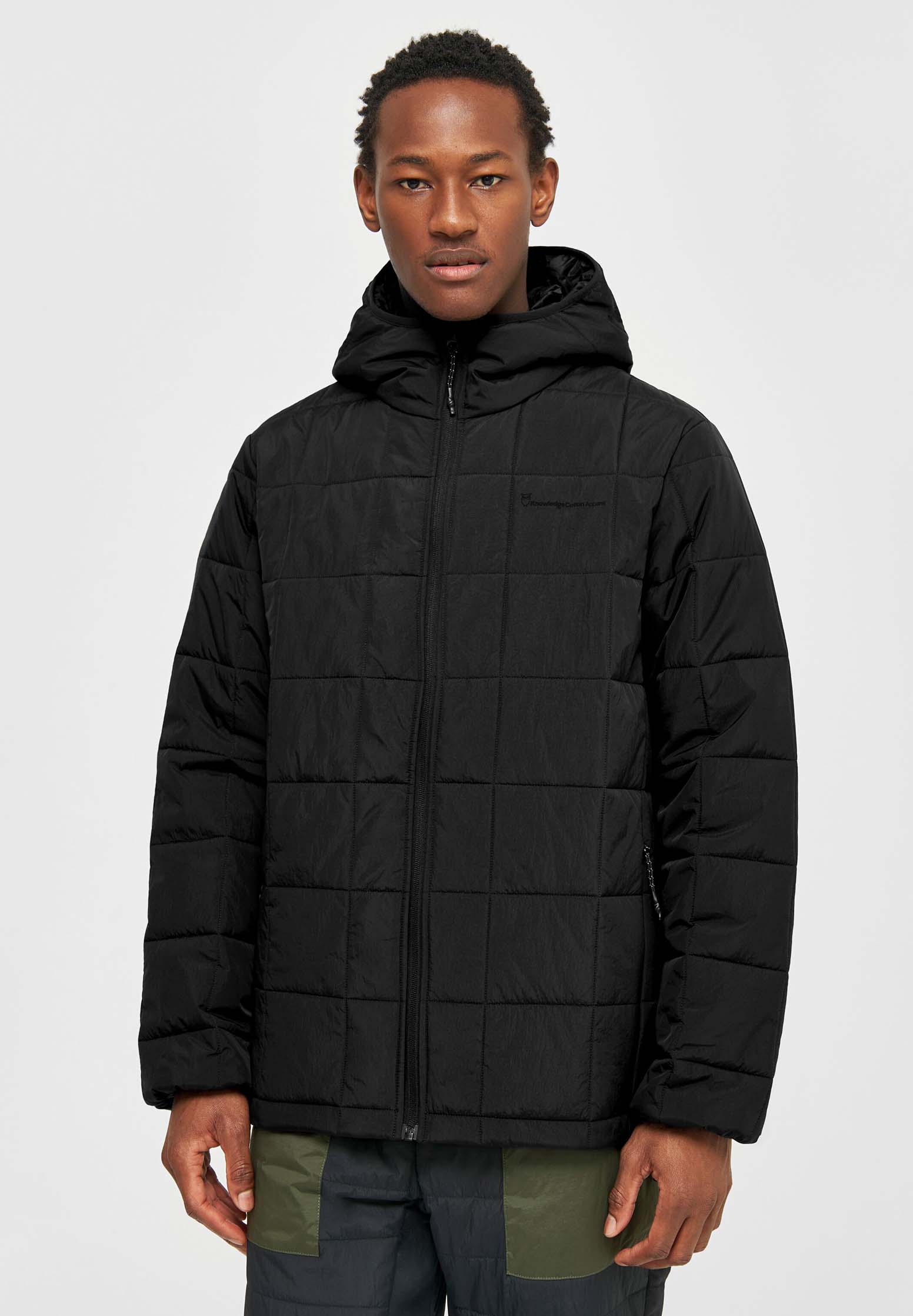 KNOWLEDGECOTTON APPAREL GO ANYWEAR™ Quilted Padded Jacket black jet XL