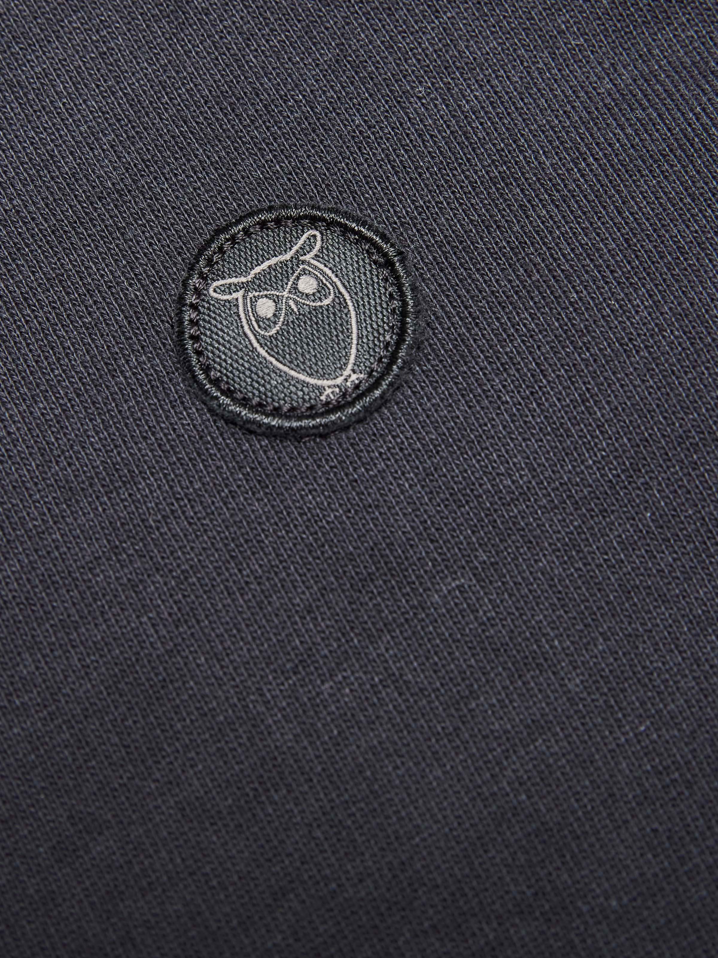 KNOWLEDGECOTTON APPAREL Sweater Elm Basic Badge black S