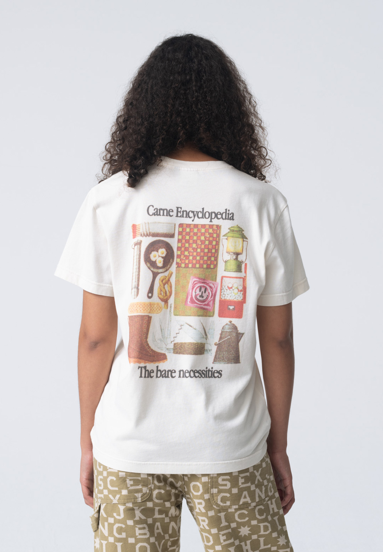 CARNE BOLLENTE T-Shirt The Bare Necessities cream S