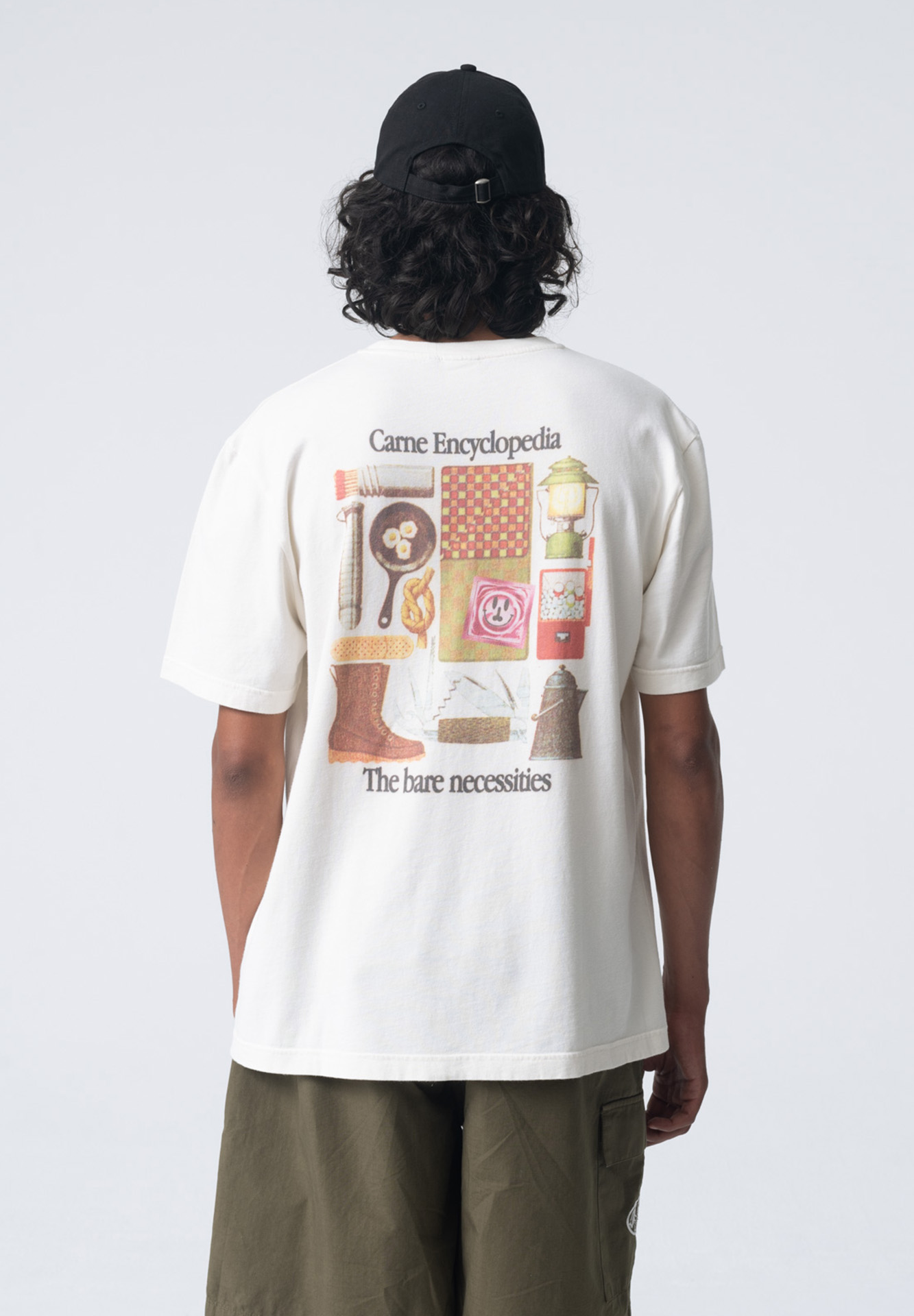 CARNE BOLLENTE T-Shirt The Bare Necessities cream S