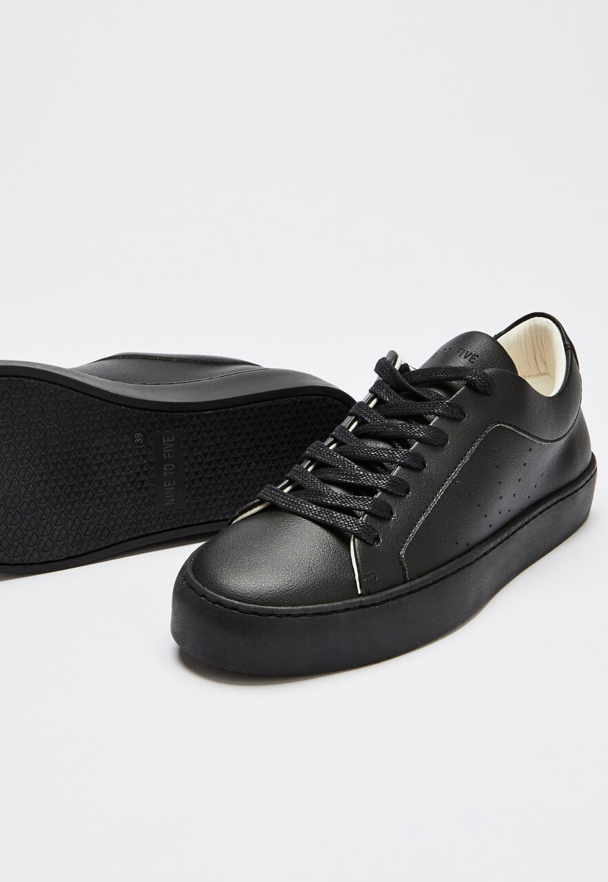 NINE TO FIVE Laced Sneaker gràcia black 38