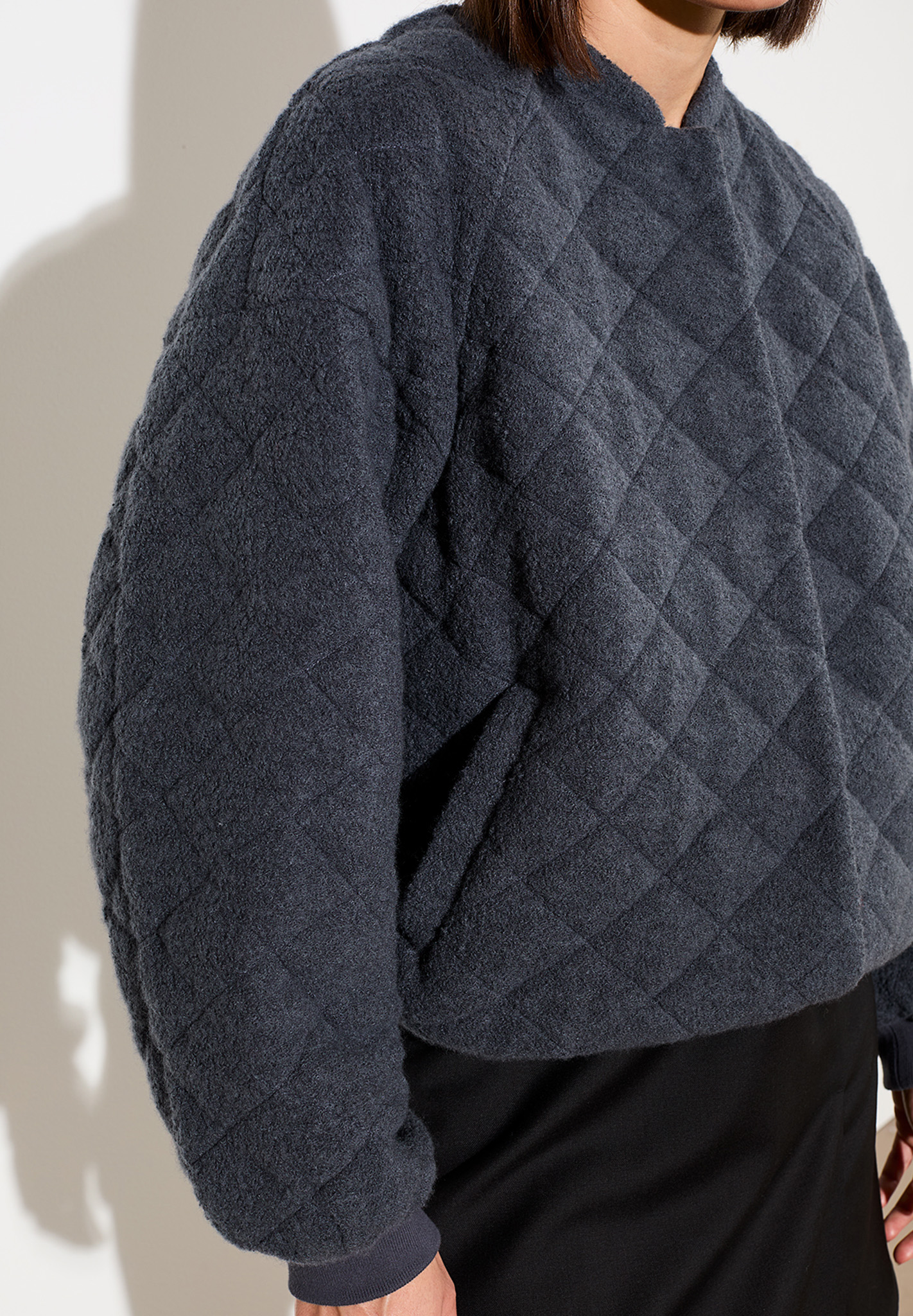Bekleidung, Strickwaren, Pullover, Person