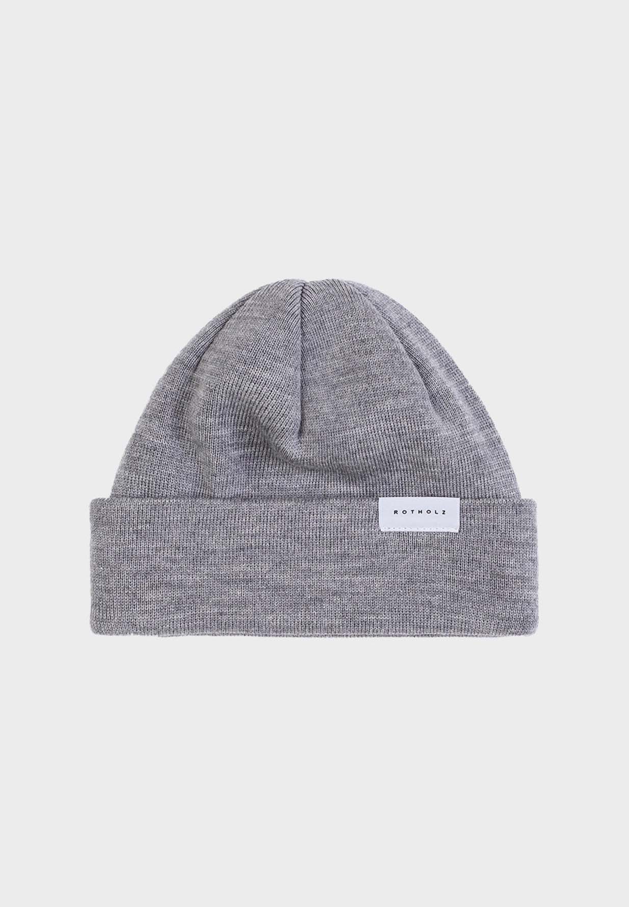 ROTHOLZ Short Fine Merino Beanie ROTHOLZ Short Fine Merino Beanie
