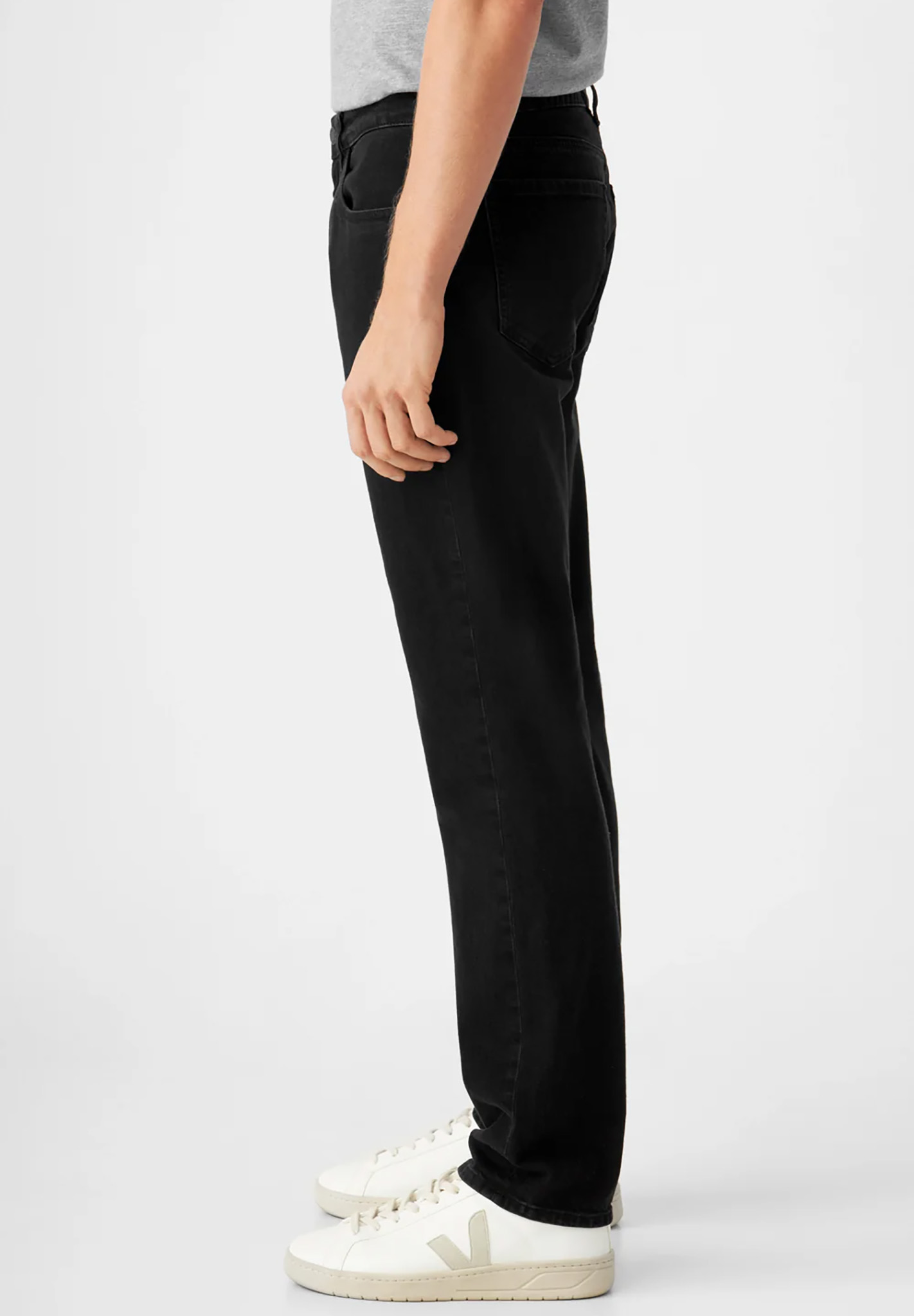 DAWN DENIM Jeans Dusk Regular Straight Minimal Stretch Bekleidung, Hosen, Jeans, Schuh, Sneaker