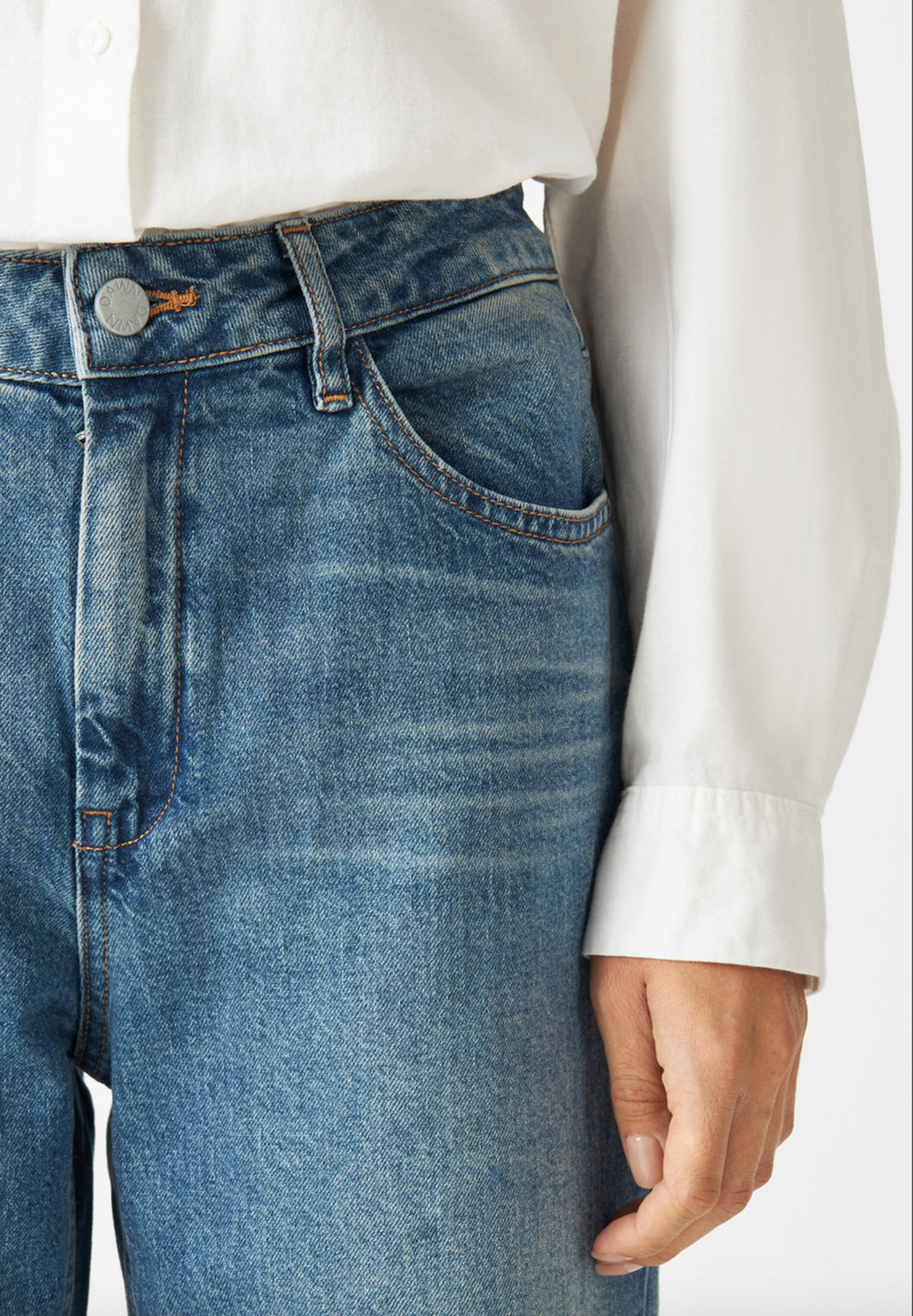 DAWN DENIM Morning Regular Straight Low Stretch DAWN DENIM Morning Regular Straight Low Stretch