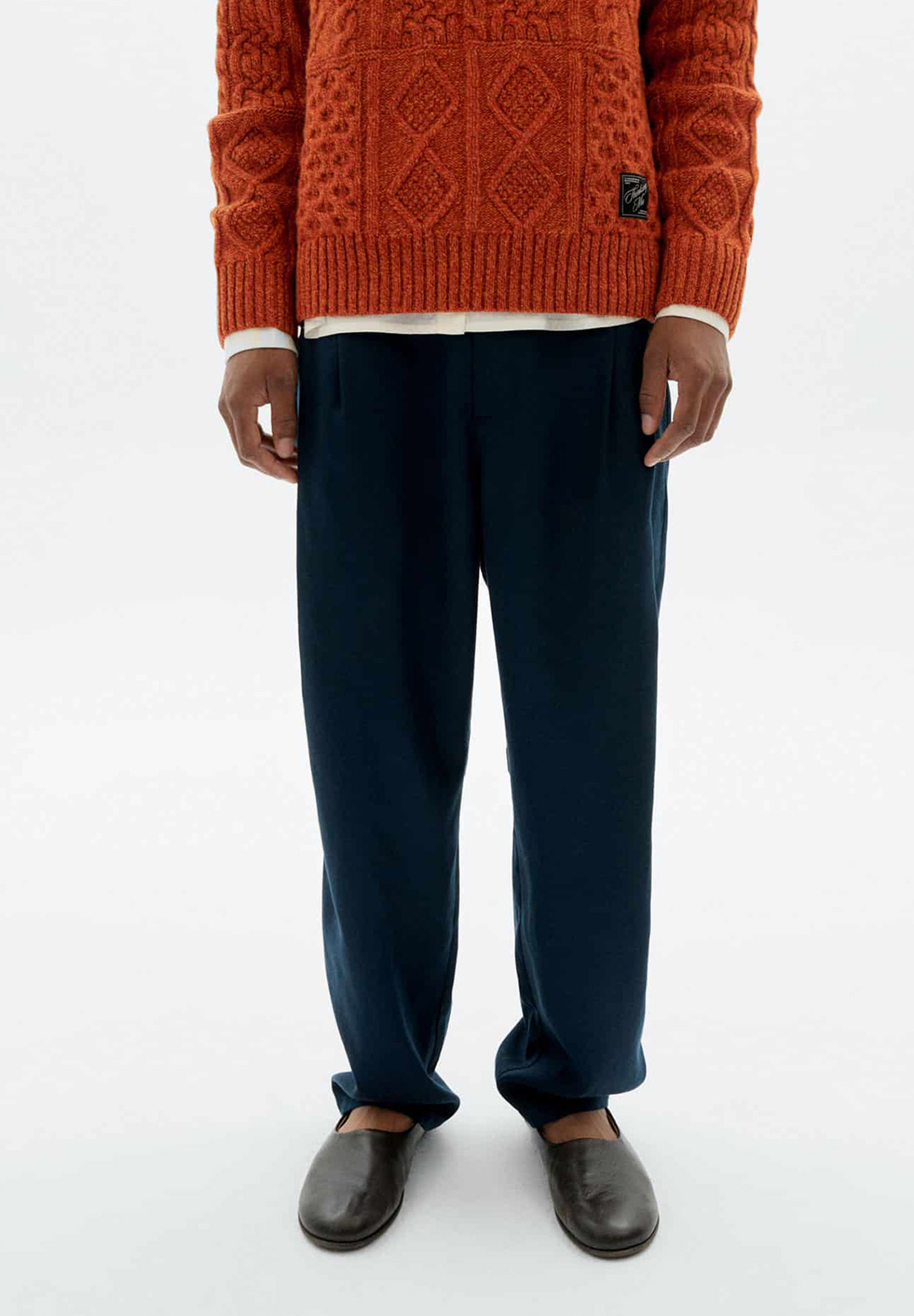 THINKING MU Pants Sigurd Bekleidung, Strickwaren, Pullover, Hosen