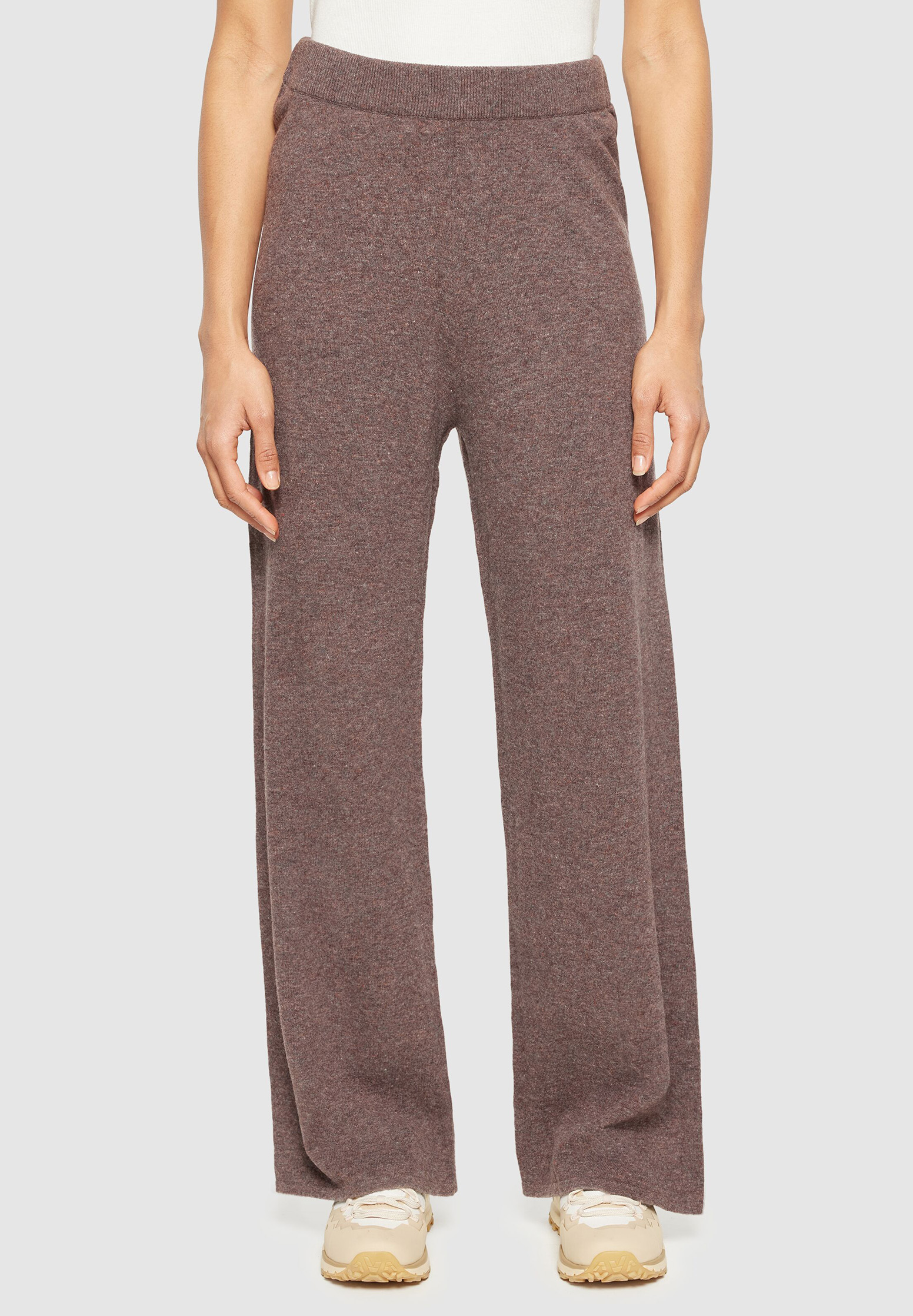 KNOWLEDGECOTTON APPAREL POSEY Wide Knitted Pants