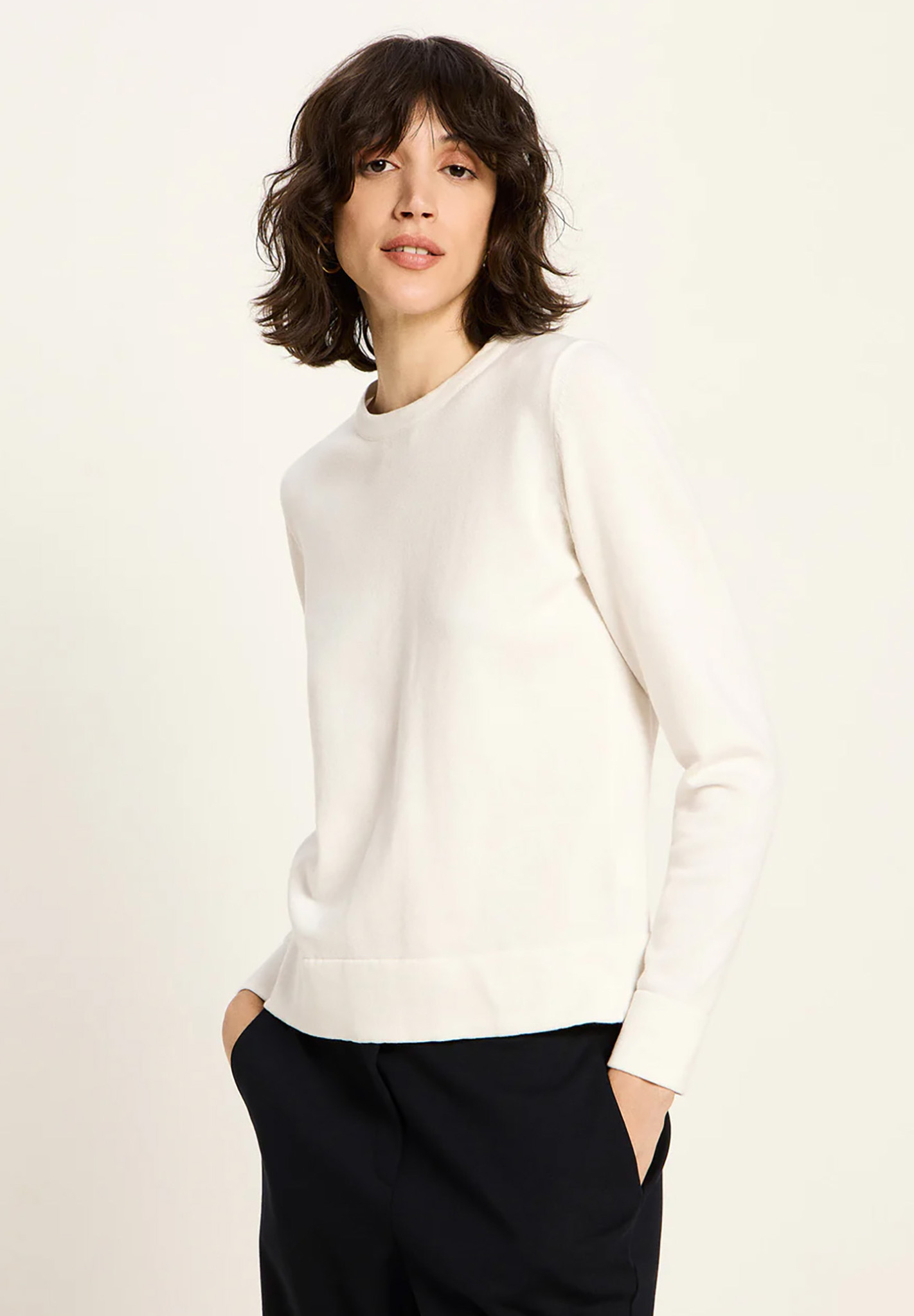 Bluse, Langarm, Pullover, Person, Frau
