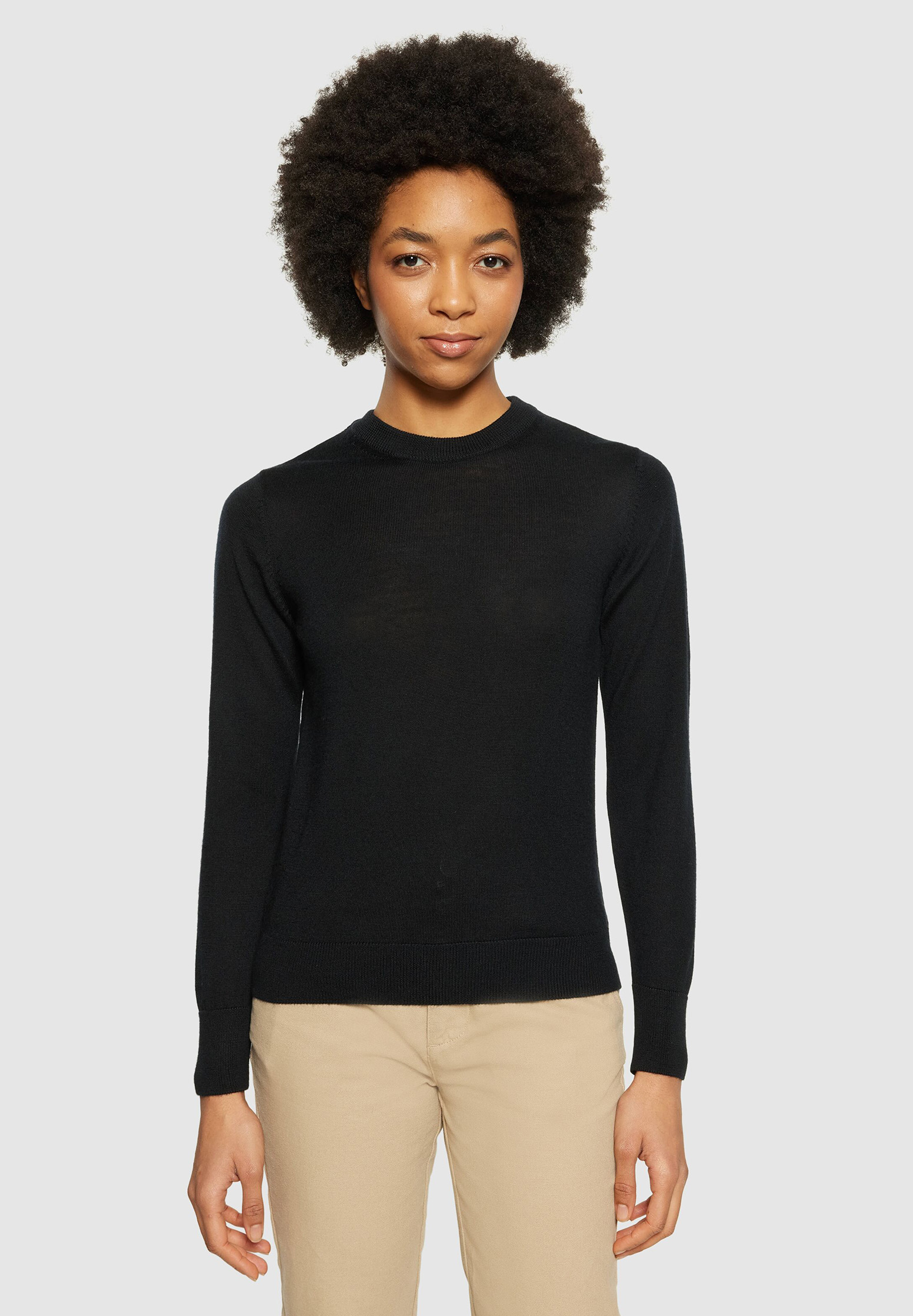 KNOWLEDGECOTTON APPAREL Fine Merino Crew Neck