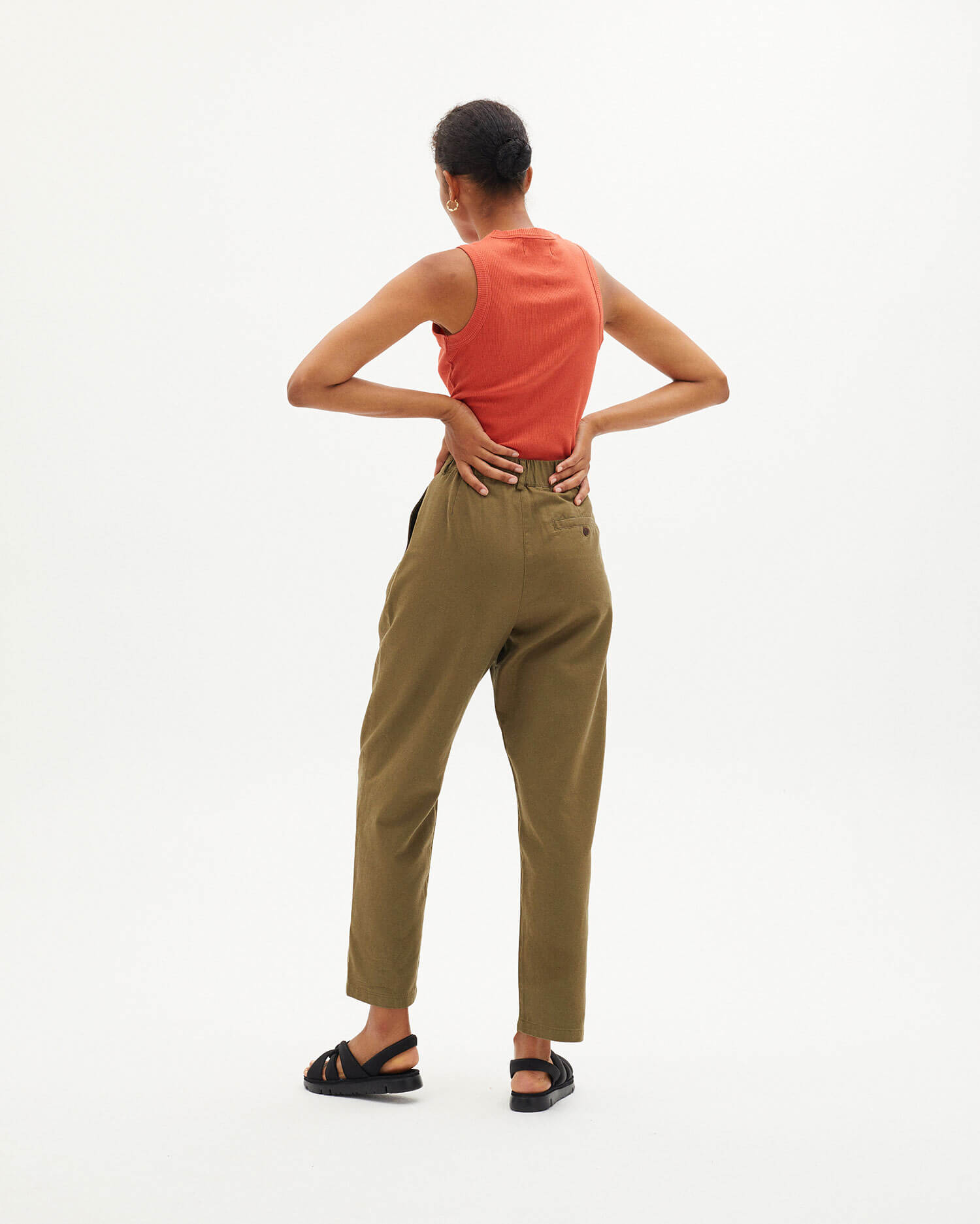 THINKING MU Hose Rina Pants Hemp THINKING MU Hose Rina Pants Hemp