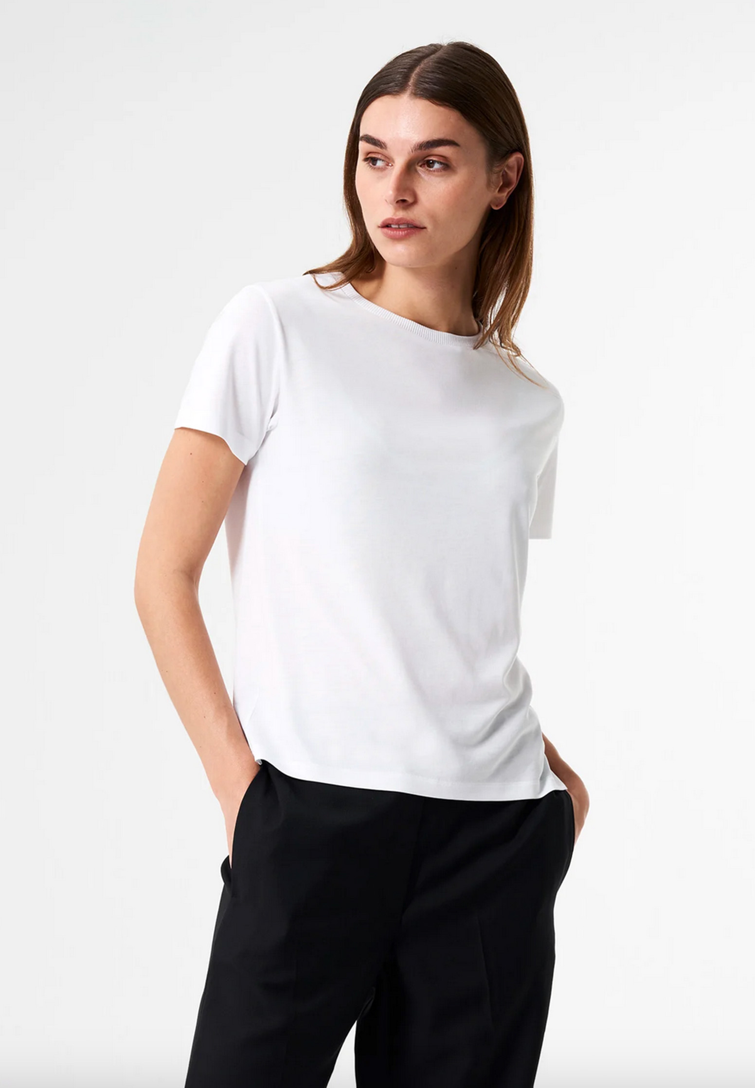 PINQPONQ T-Shirt TONE Women  wooden white S