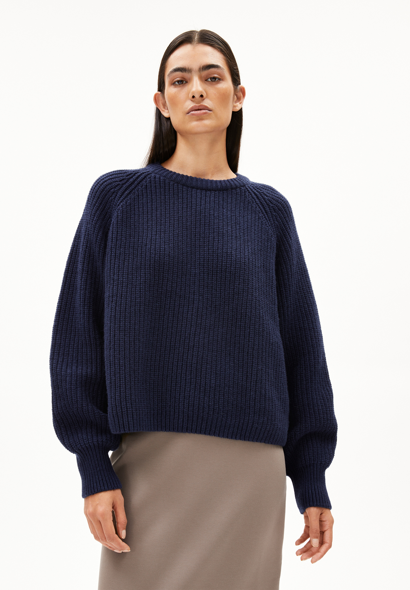 ARMEDANGELS Strickpullover Kaagi L tinted navy (3232)