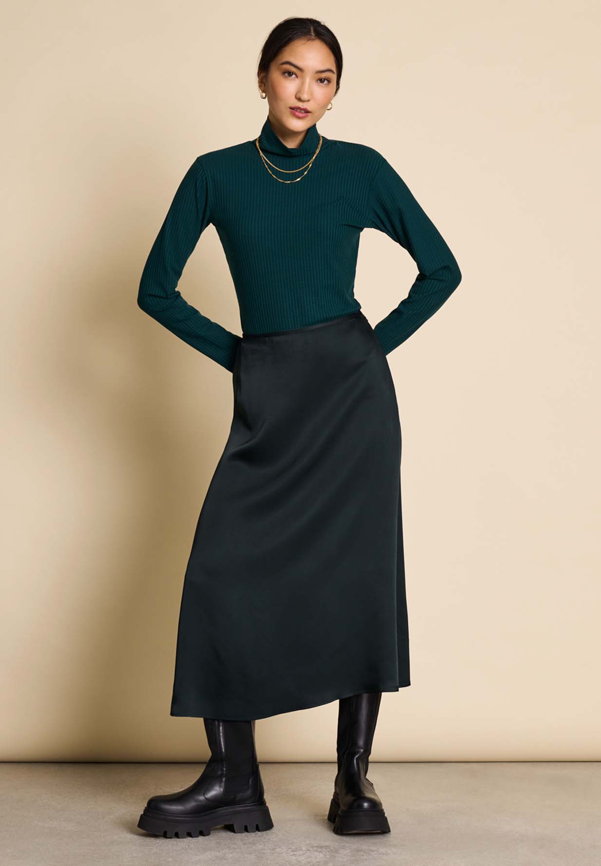 Kleid, Langarm, Erwachsener, Person, Frau