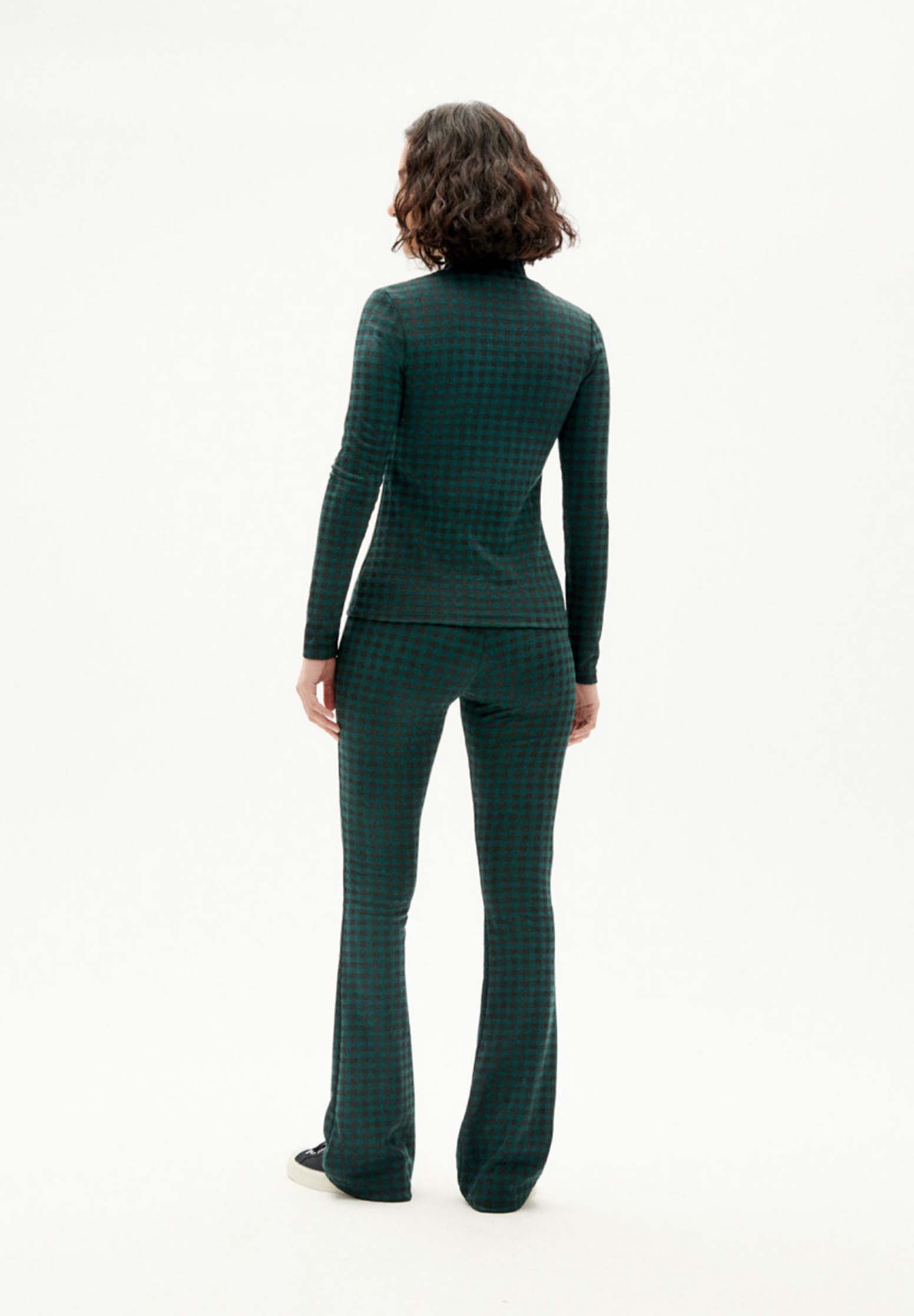 THINKING MU Trash Longsleeve Ellen Jacquard Vichy THINKING MU Trash Longsleeve Ellen Jacquard Vichy