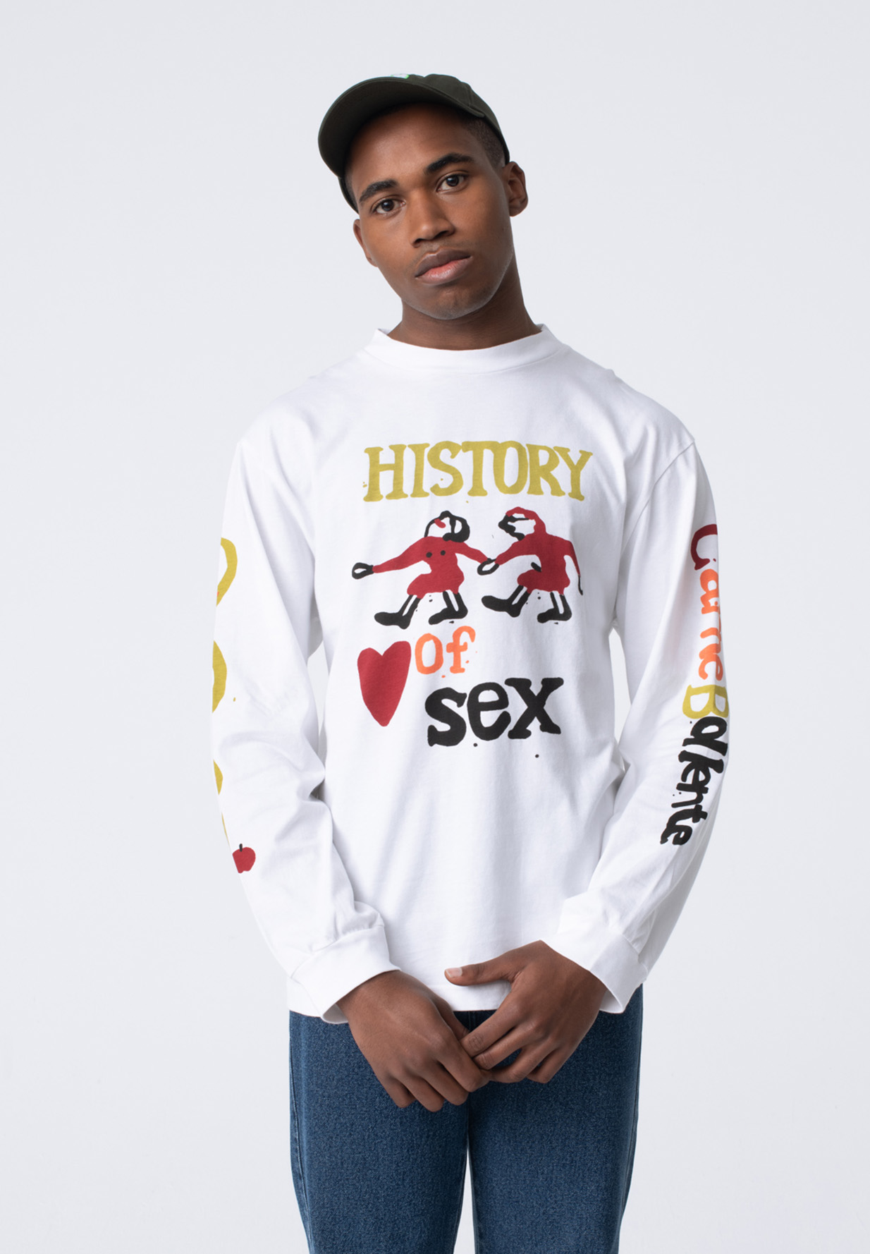 CARNE BOLLENTE T-Shirt History of Sex white XS