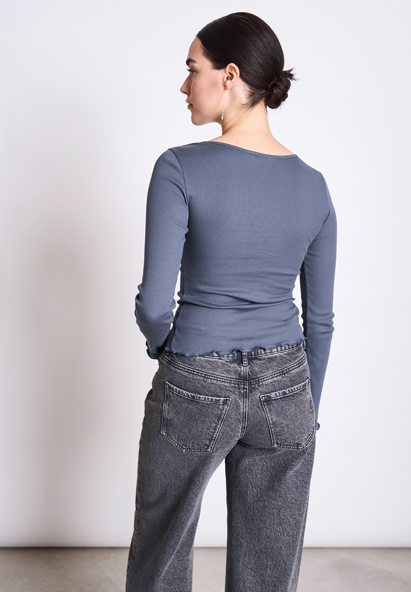 Langarm, Ärmel, Hosen, Jeans, Person