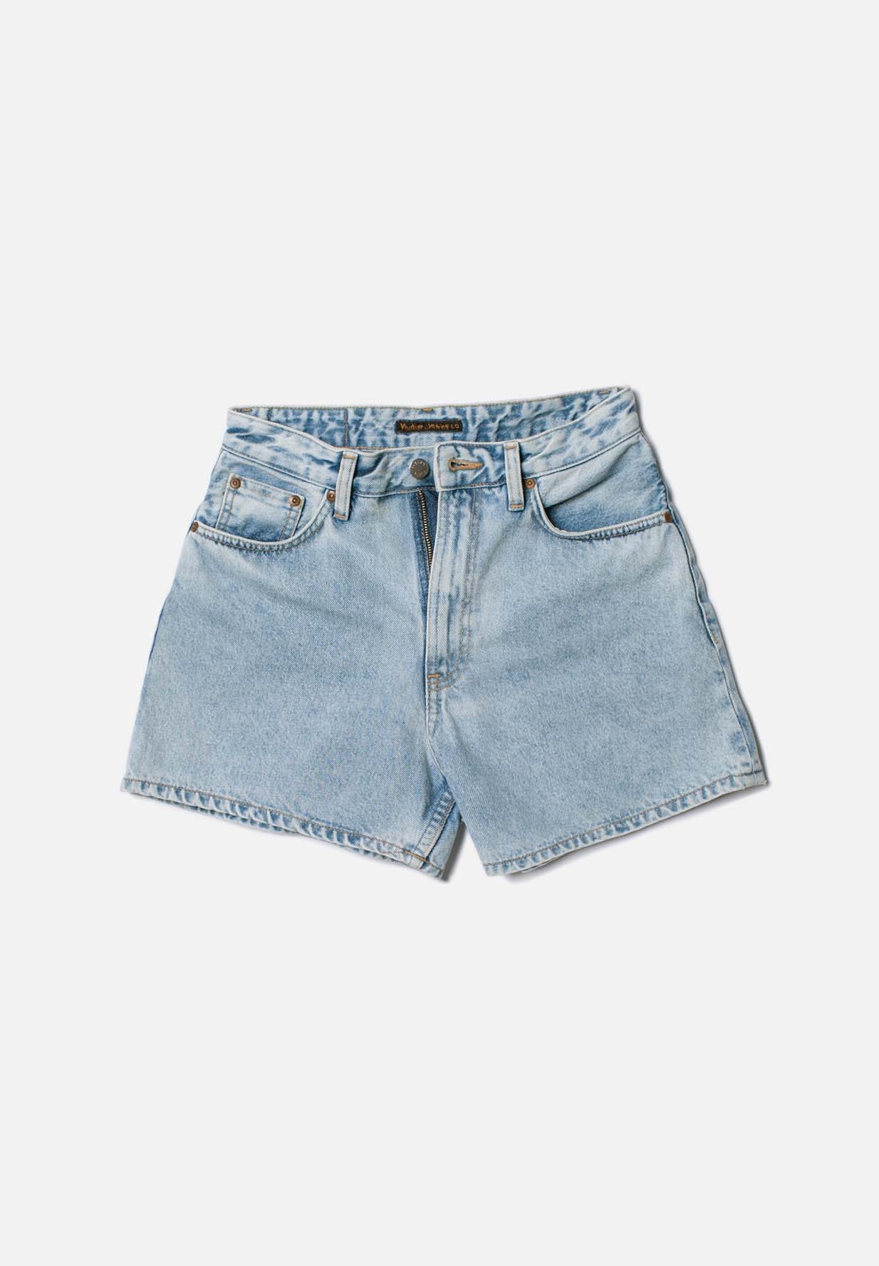 NUDIE JEANS Maeve Shorts sunny blue 30