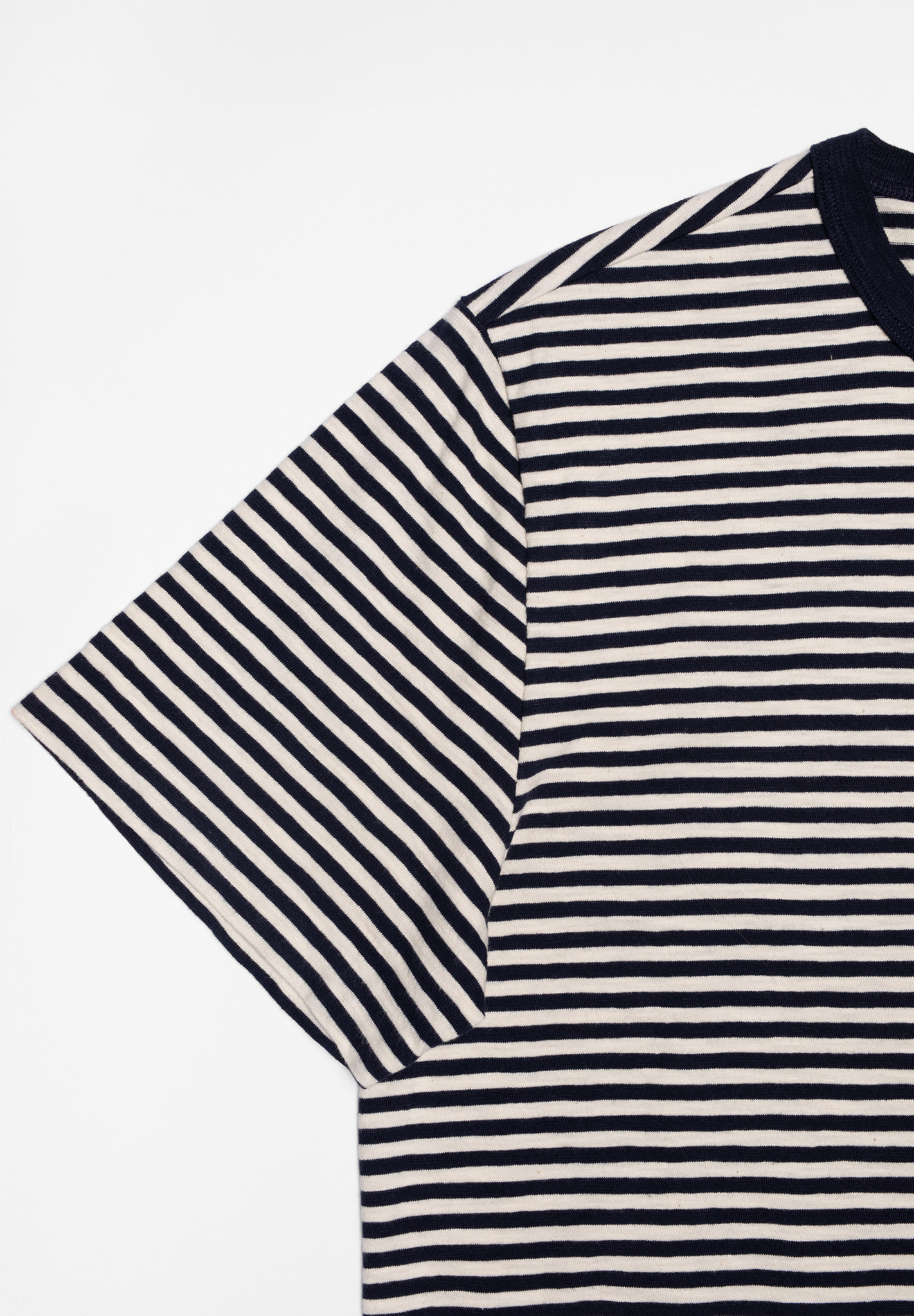 NUDIE JEANS T-Shirt Roy Slub Stripe NUDIE JEANS T-Shirt Roy Slub Stripe