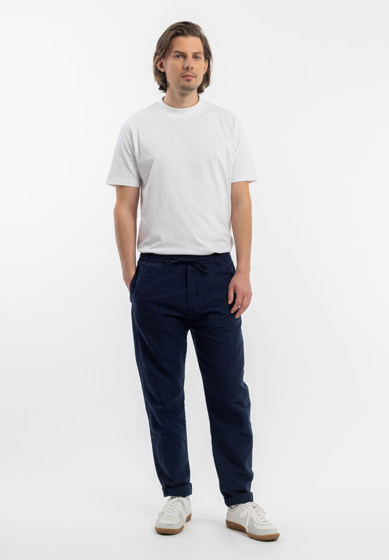 ROTHOLZ Relaxed Pant midnight stripe M