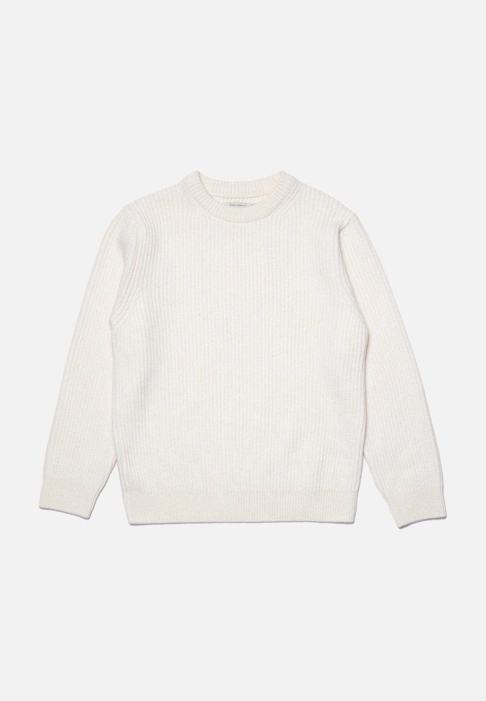 NUDIE JEANS Strickpullover August Rib Wool Bekleidung, Strickwaren, Pullover, Sweatshirt