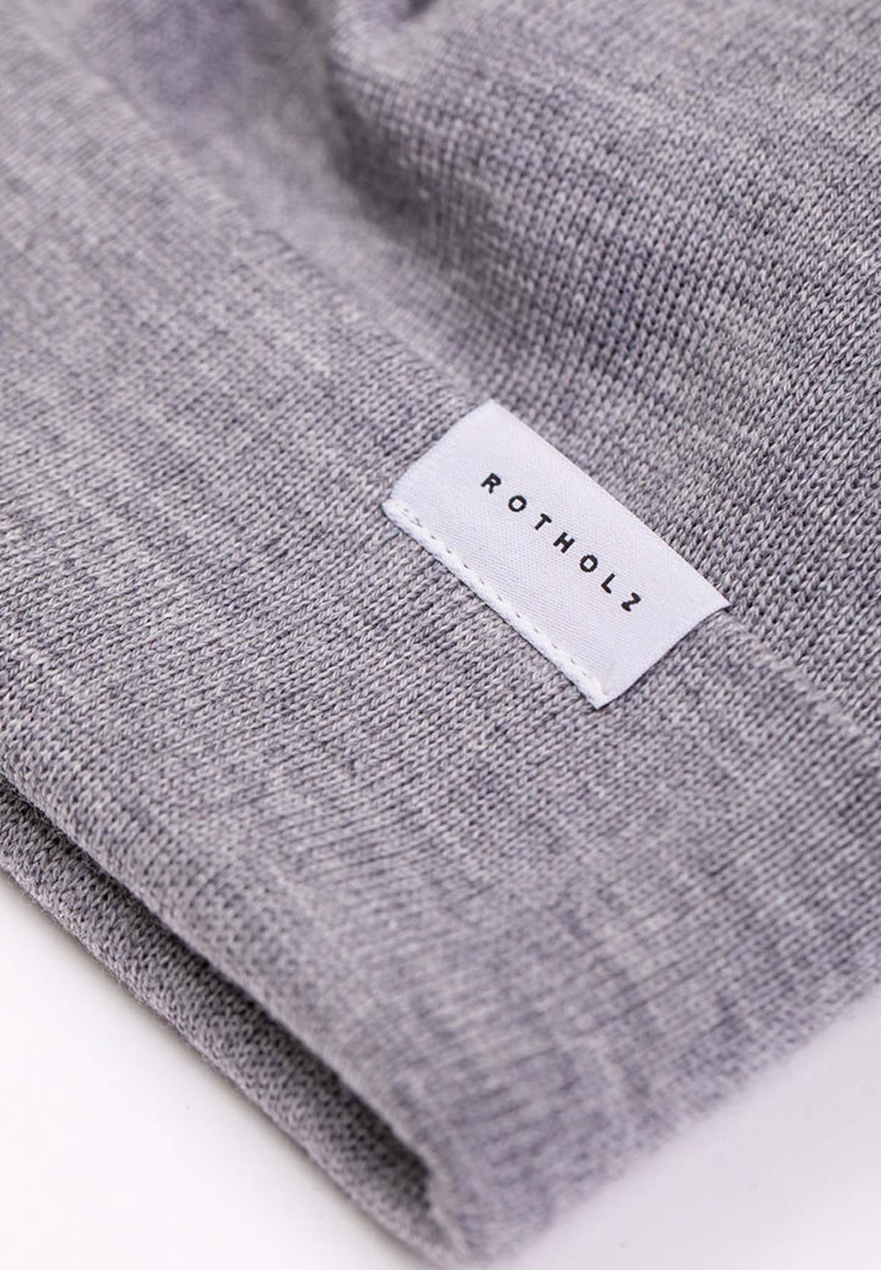 ROTHOLZ Short Fine Merino Beanie ROTHOLZ Short Fine Merino Beanie