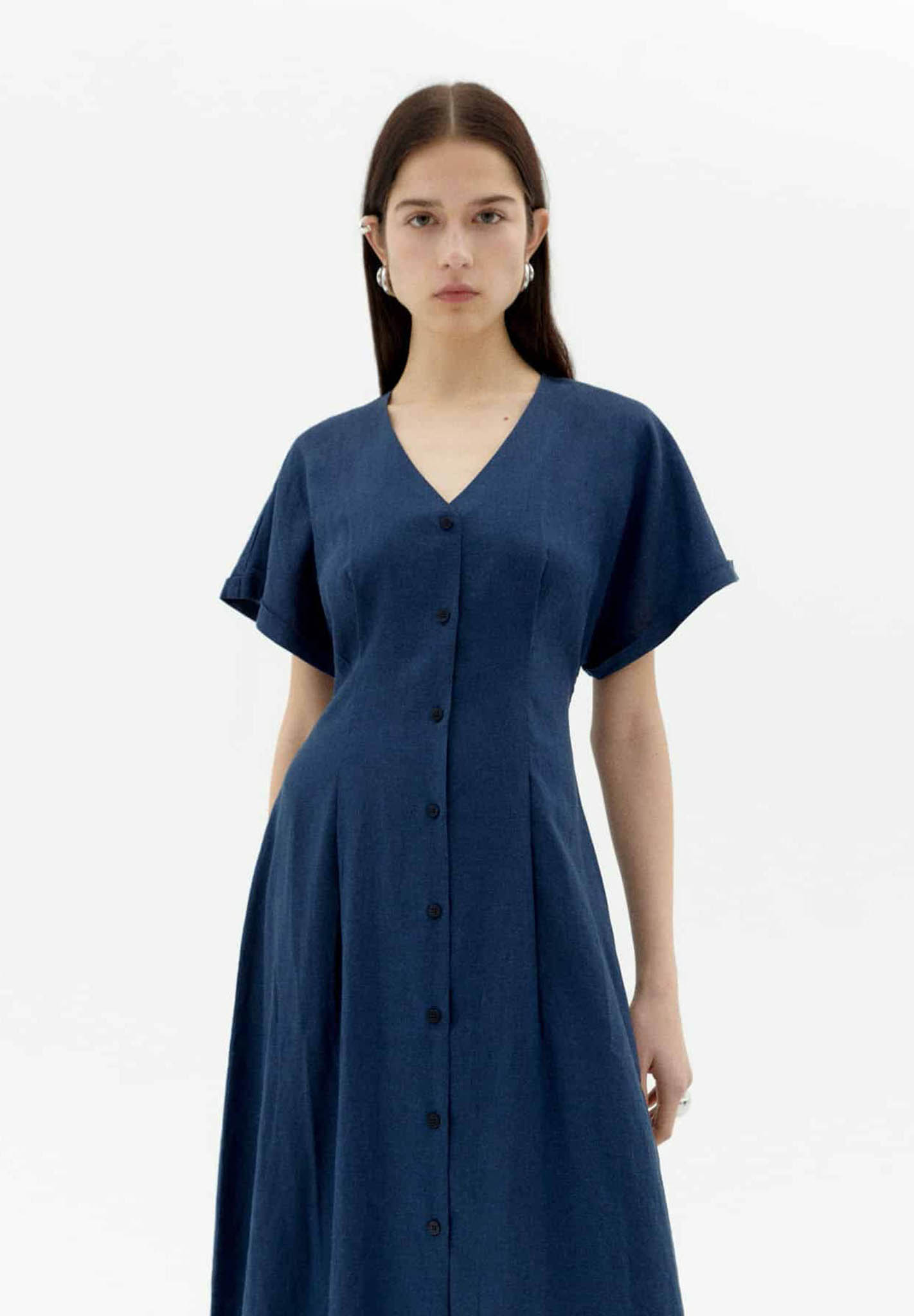 THINKING MU Dress Laura Hemp
