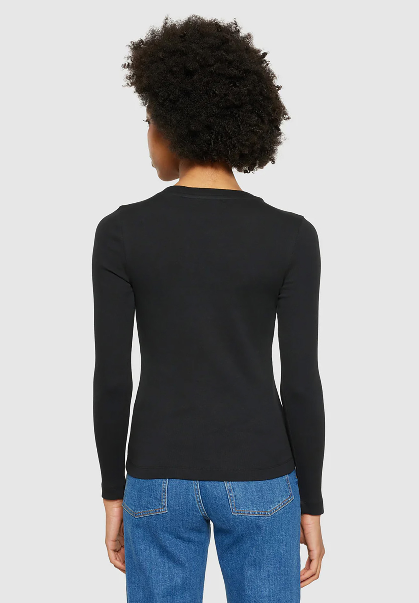 Langarm, Ärmel, Jeans, Person, Kopf