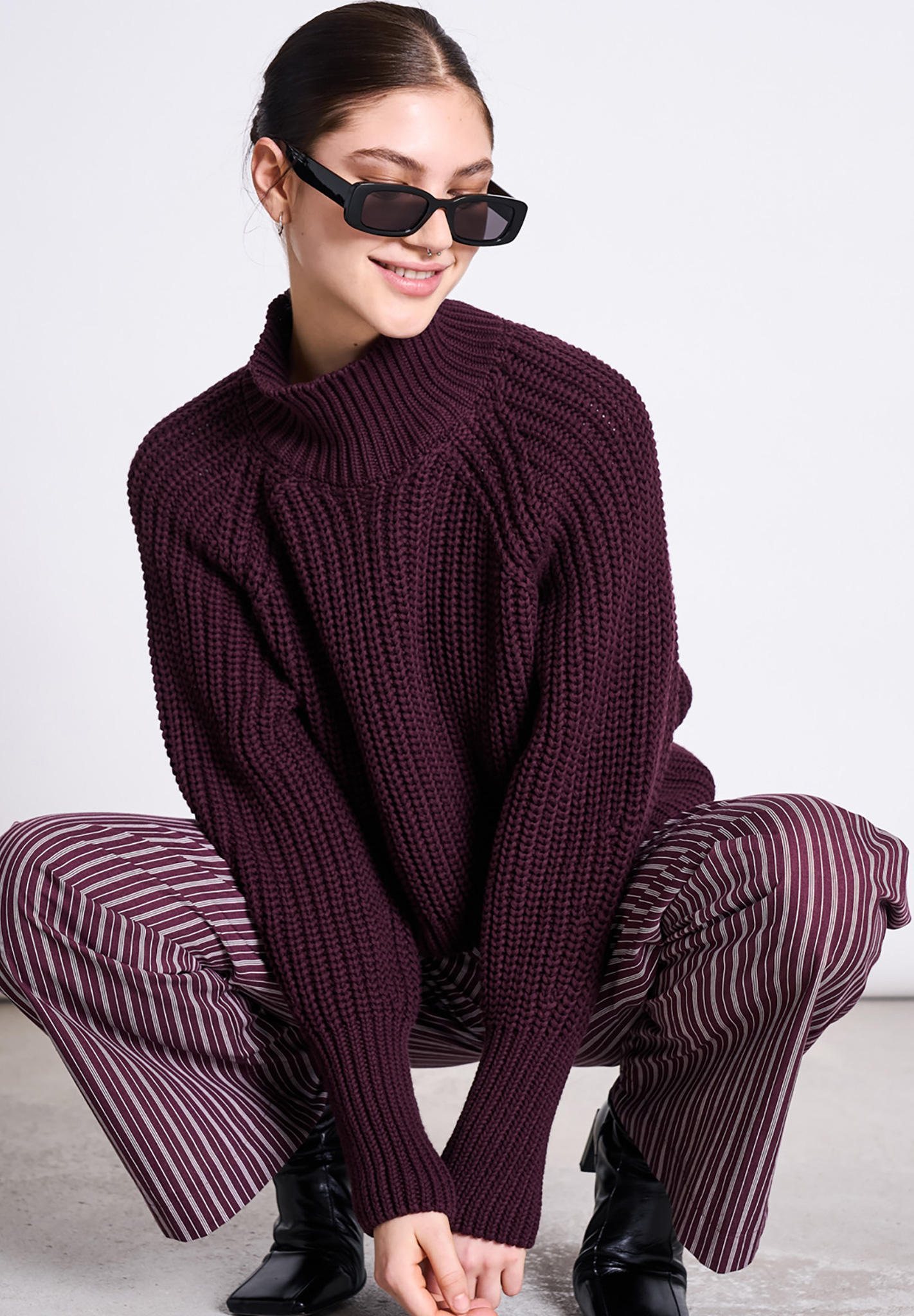 Bekleidung, Strickwaren, Pullover, Zubehör, Sonnenbrille