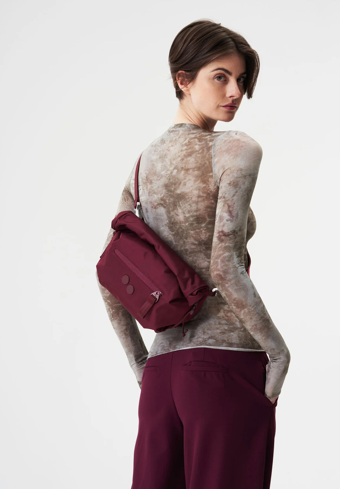 Langarm, Handtasche, Erwachsener, Person, Frau