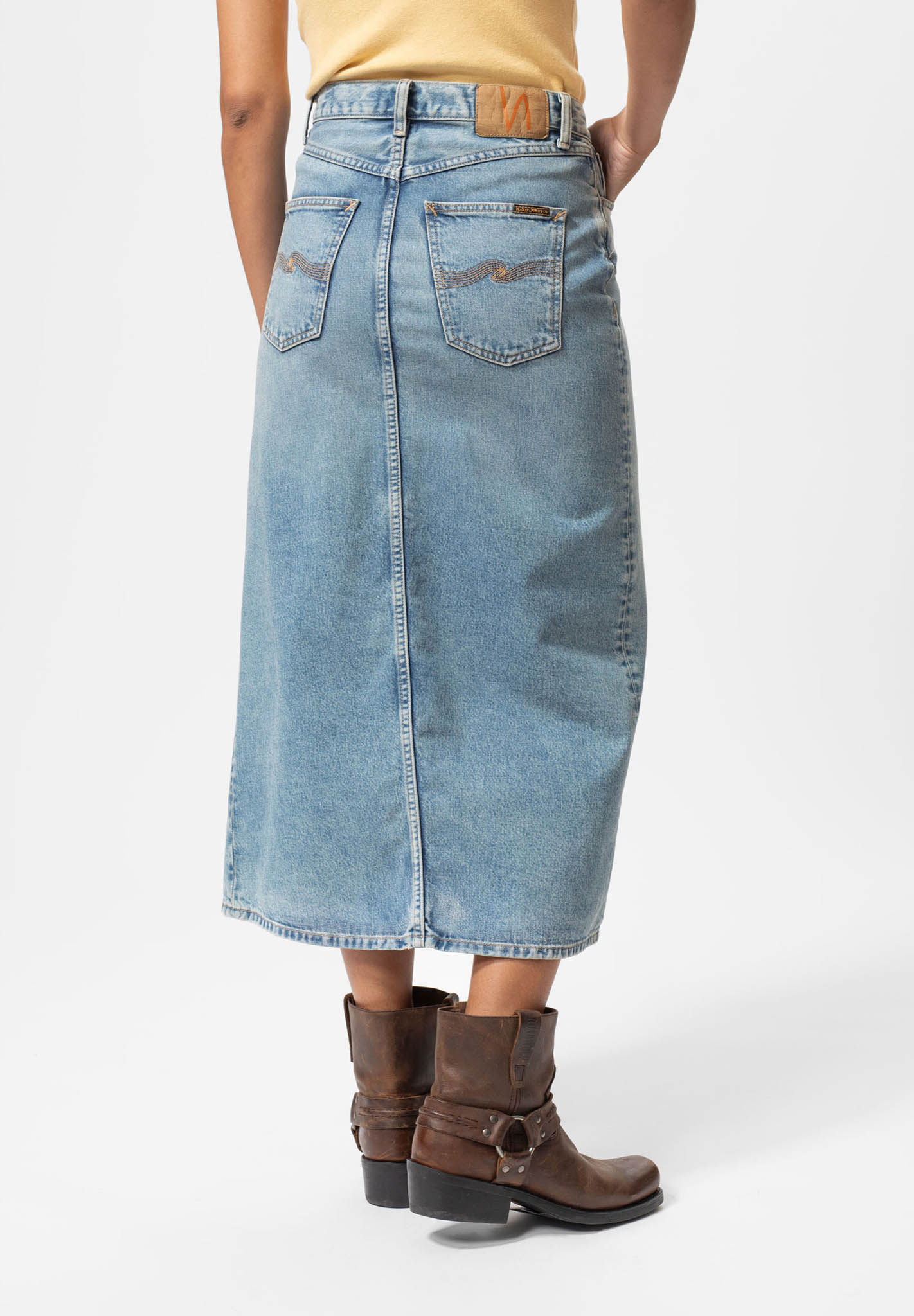 NUDIE JEANS Skirt Anna Denim