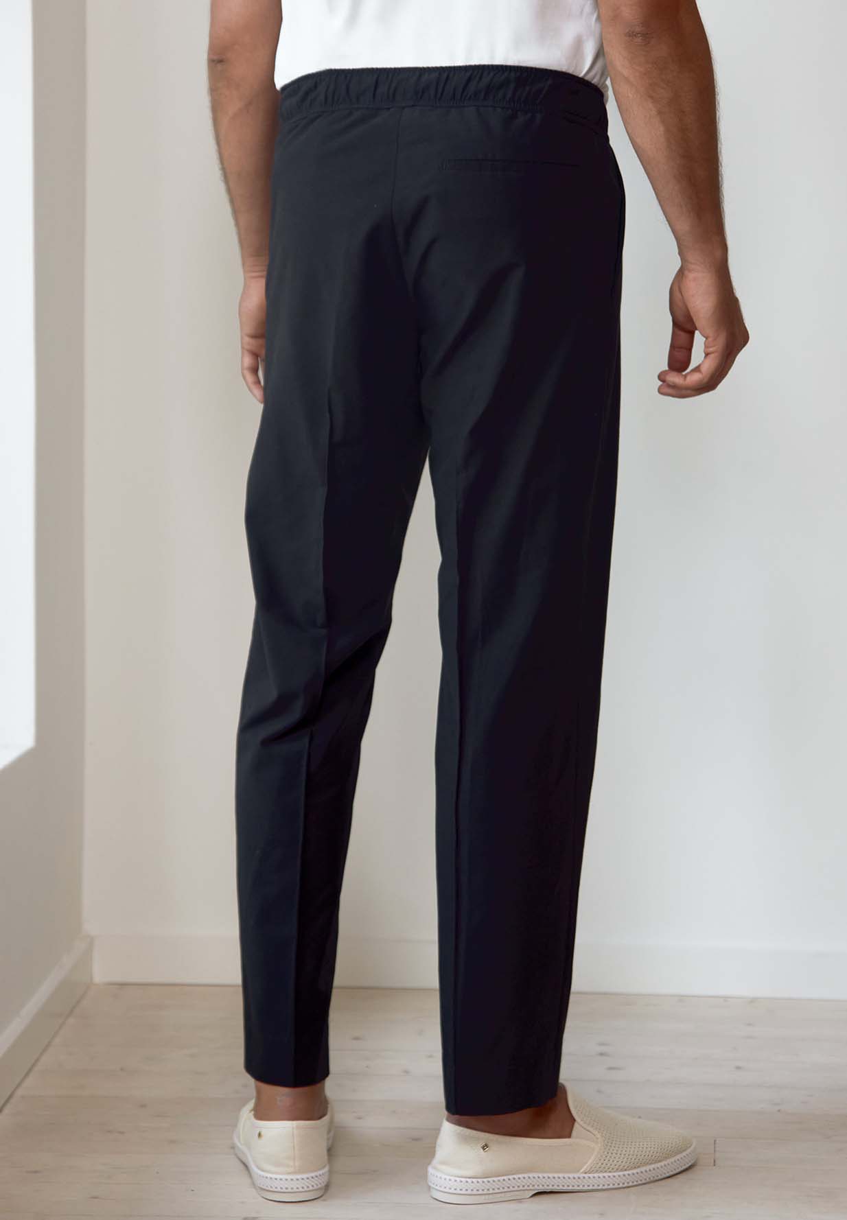ABOUT COMPANIONS Max Trousers structured navy M