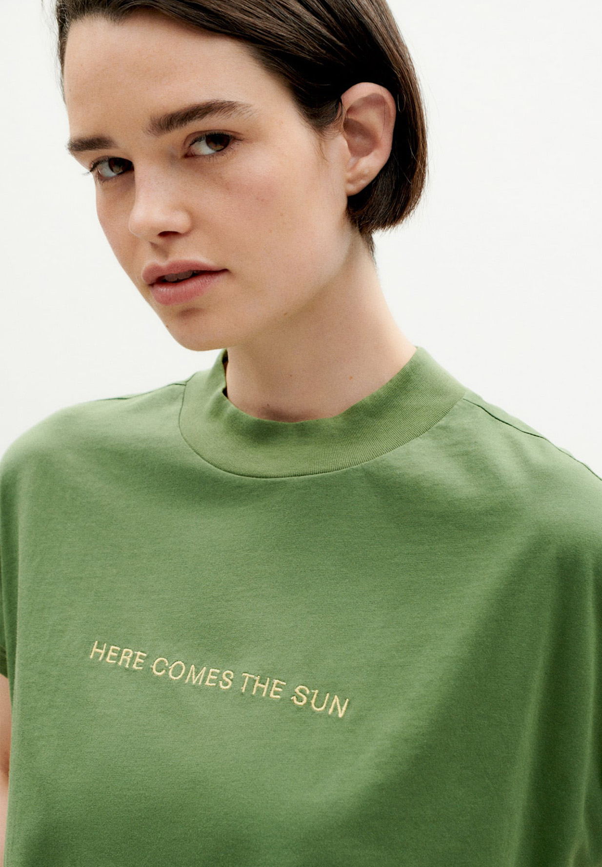 THINKING MU T-Shirt Here Comes The Sun cactus XS