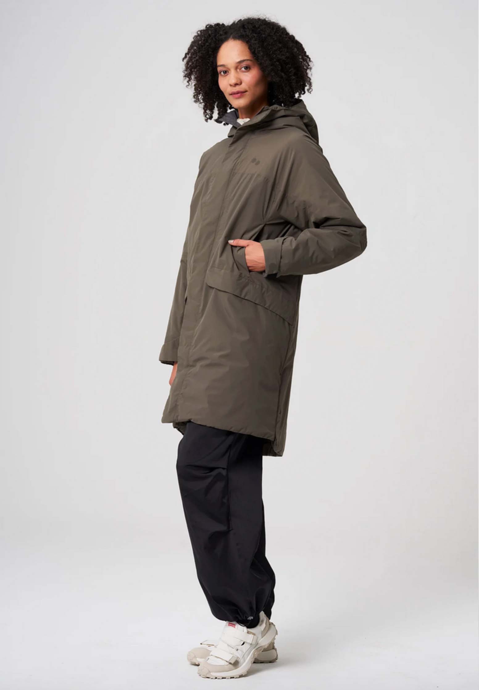 PINQPONG Parka Unisex coffee brown L