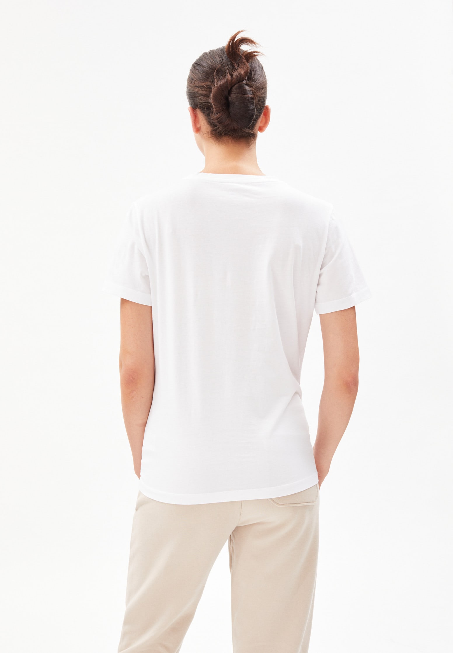ARMEDANGELS T-Shirt Maraa white XL