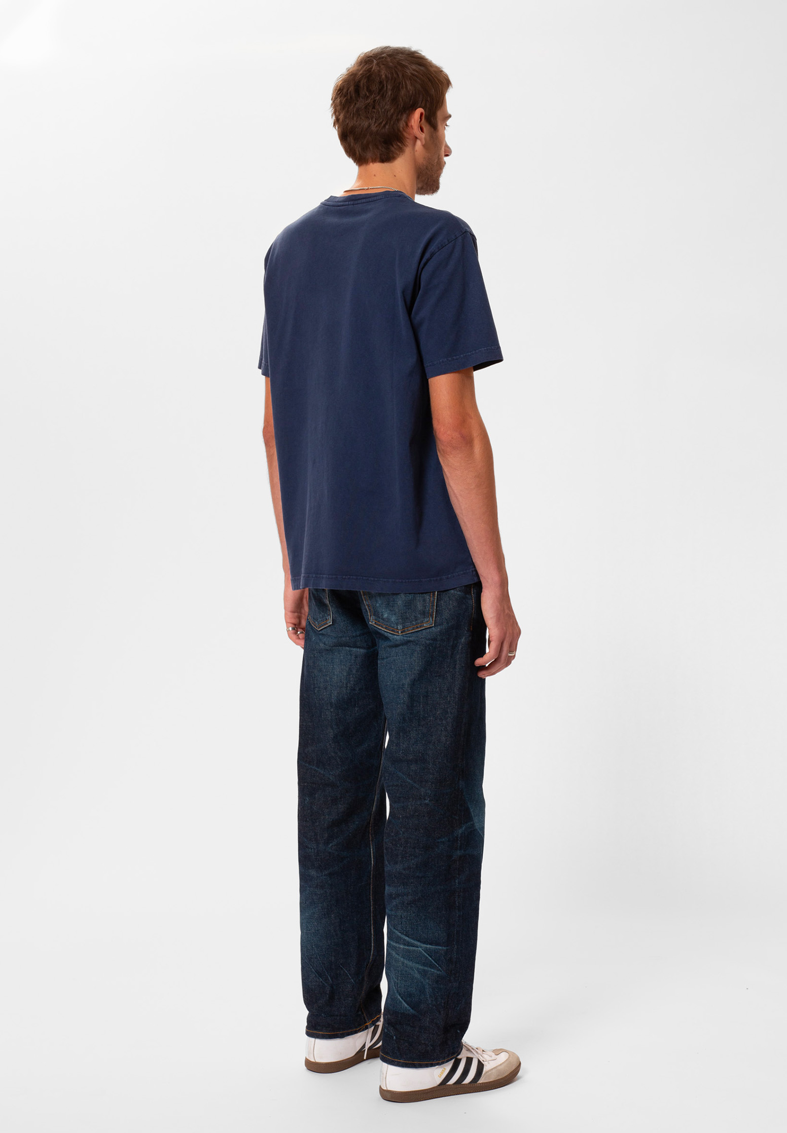 NUDIE JEANS T-Shirt Uno Everyday Tee blue L