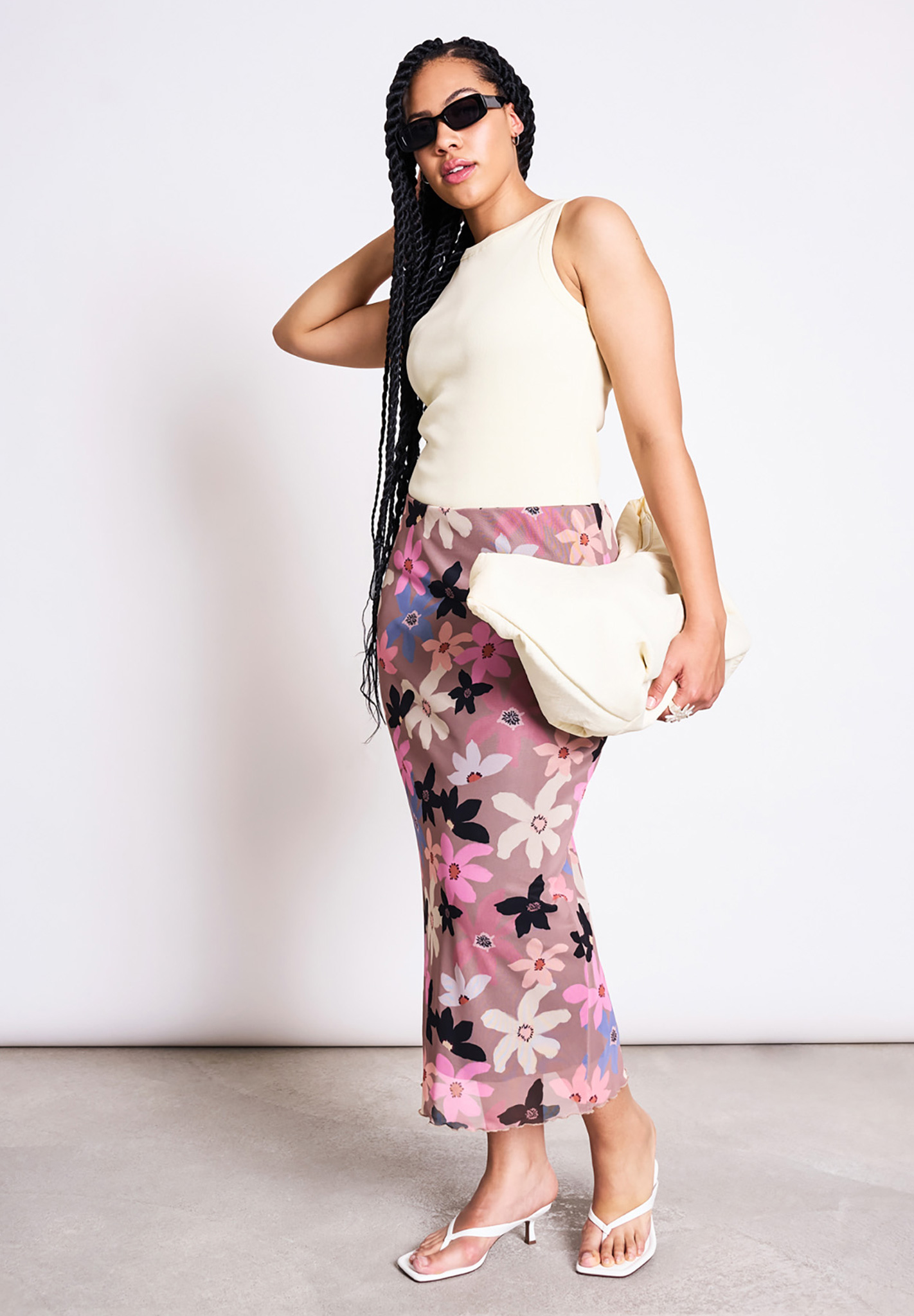 Rock, Sandale, Erwachsener, Person, Frau