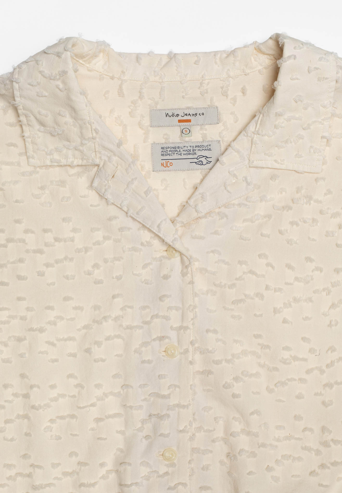 NUDIE JEANS Juni Fringe Shirt NUDIE JEANS Juni Fringe Shirt