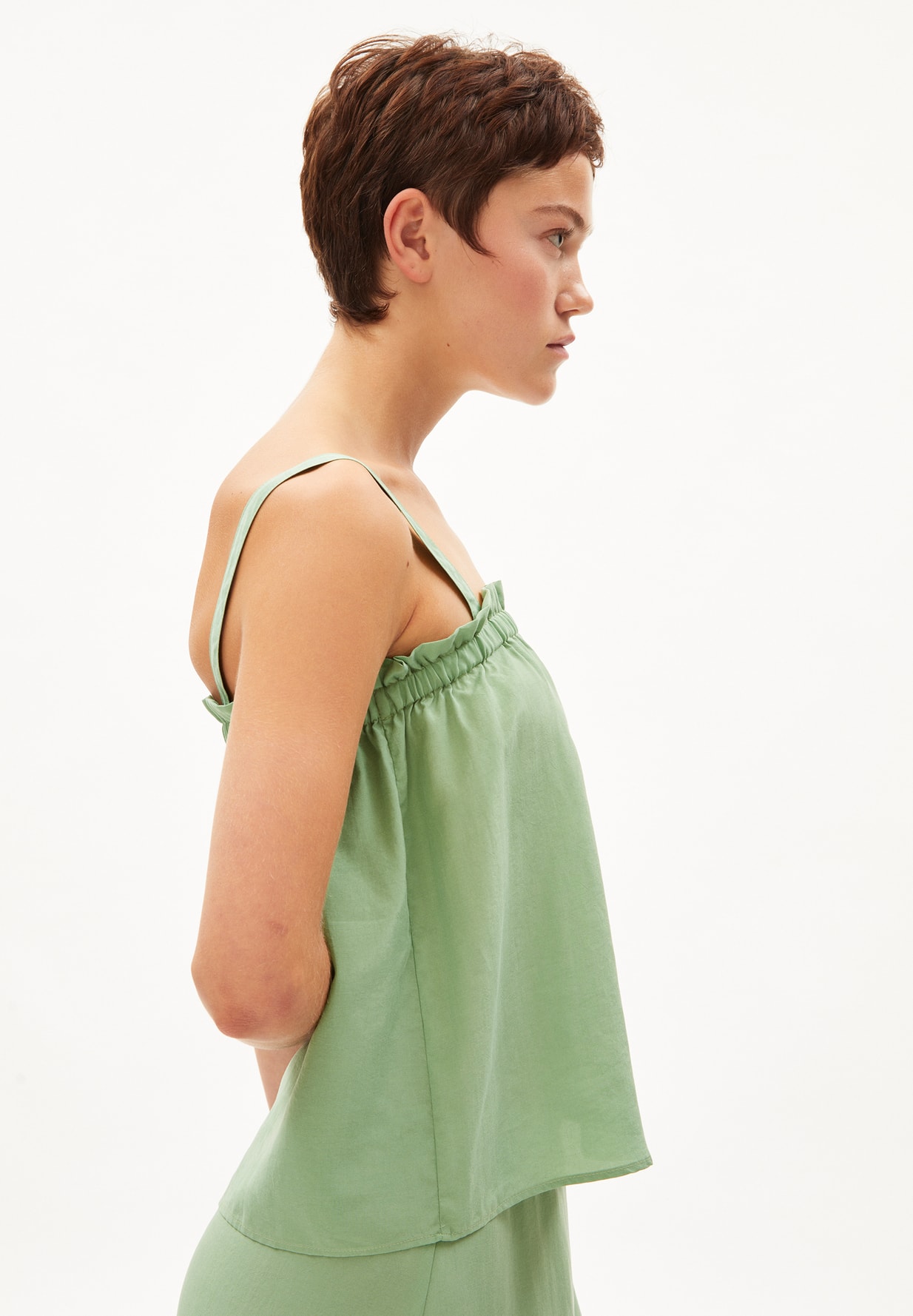 ARMEDANGELS Haraldaa Bluse smith green ARMEDANGELS Haraldaa Bluse smith green