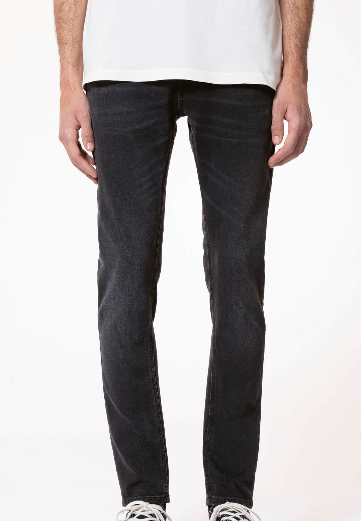 NUDIE JEANS Jeans Tight Terry soft black 33/32