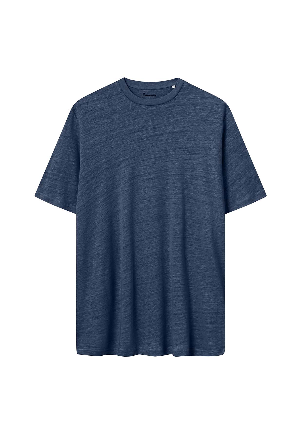 KNOWLEDGECOTTON APPAREL Linen T-Shirt total eclipse S