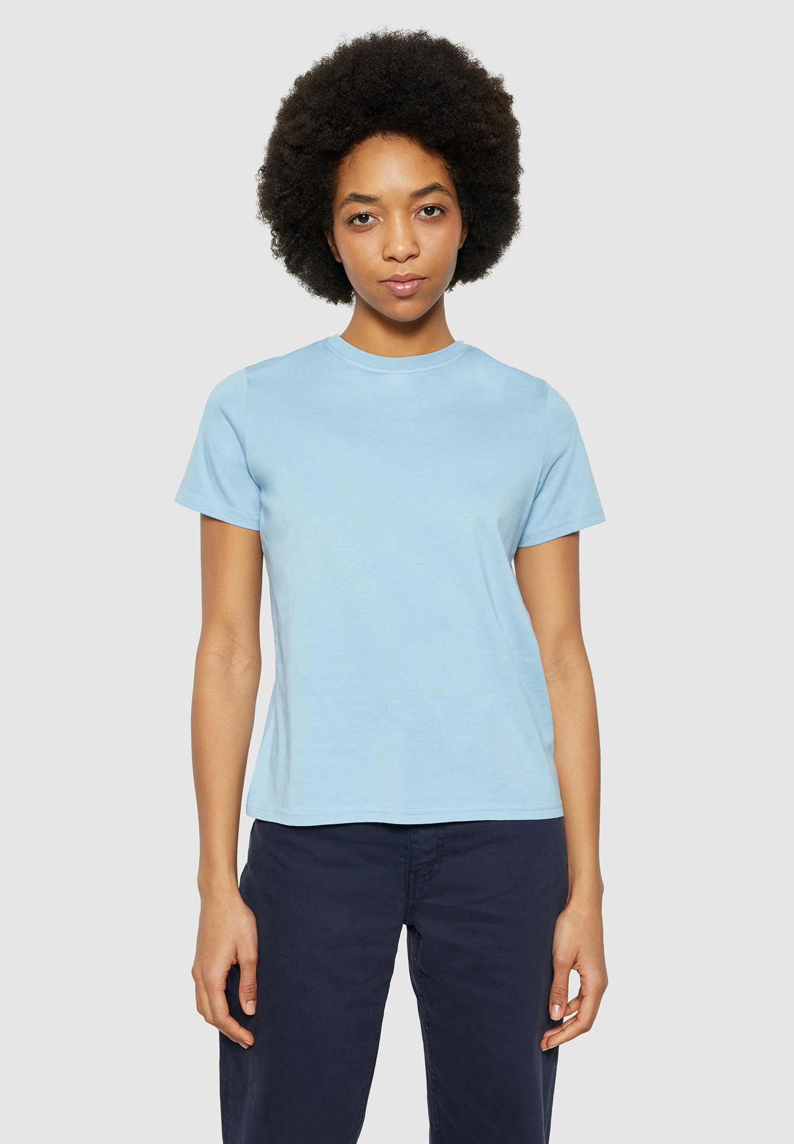 KNOWLEDGECOTTON APPAREL Basic T-Shirt Pima Cotton